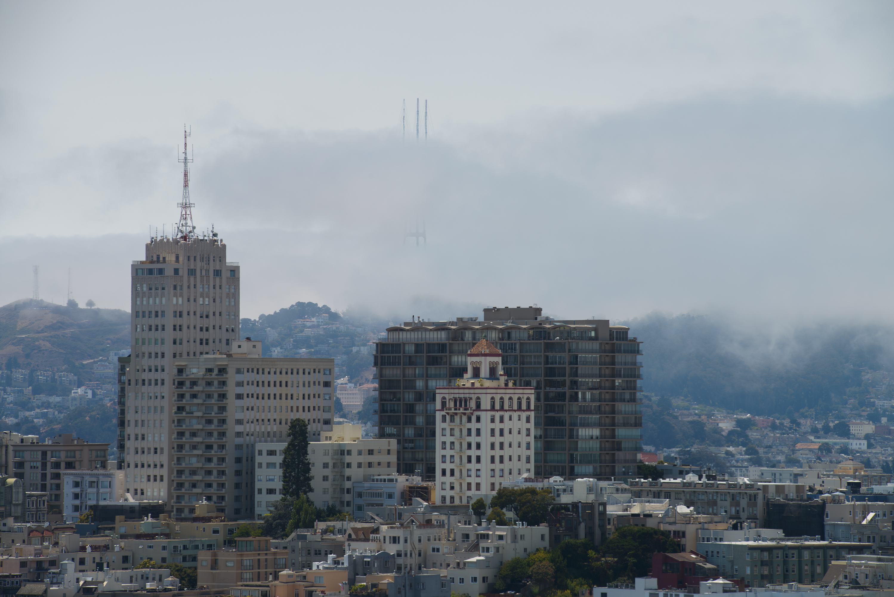 San Francisco dans la Brume.