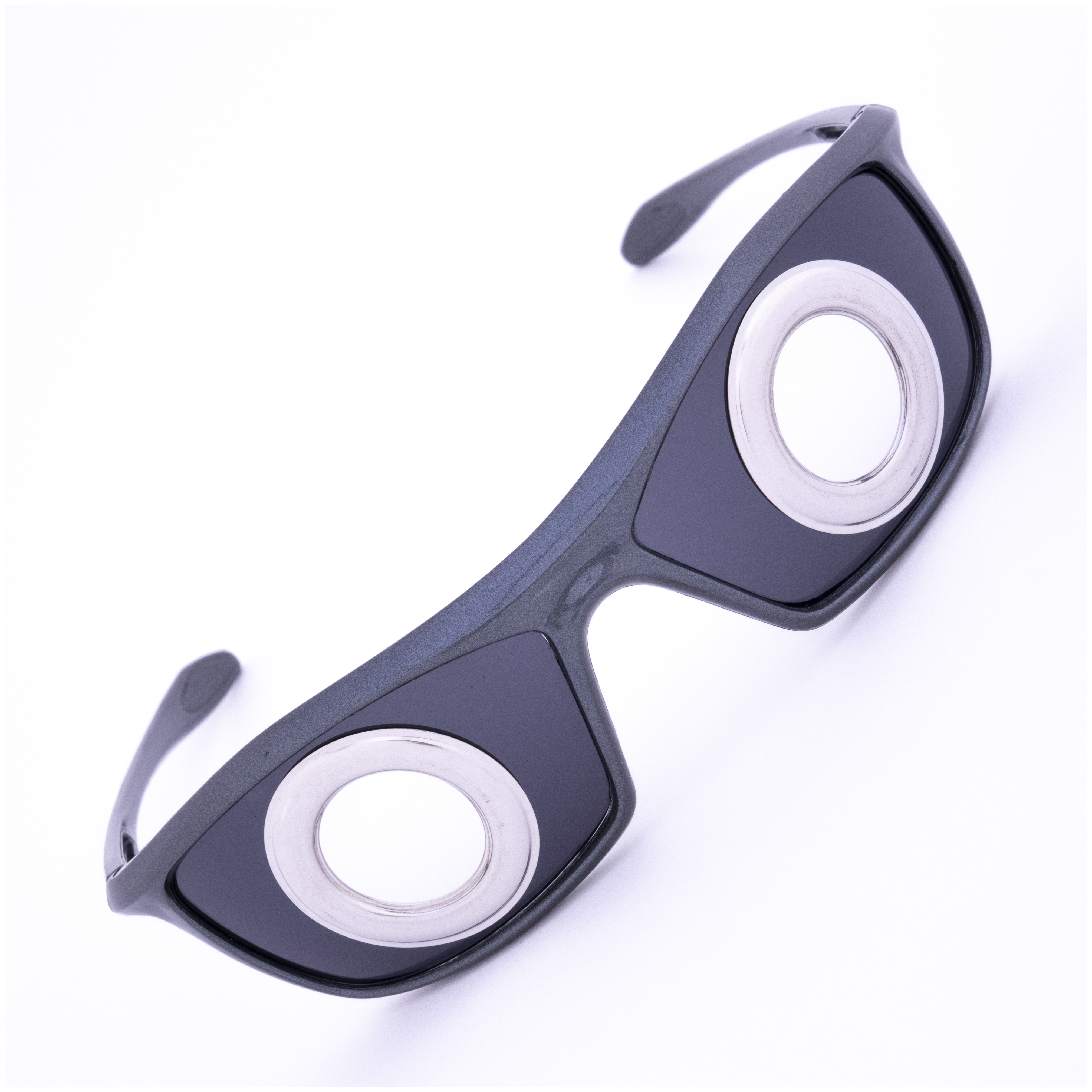 2040 Specs 02 (Gray)Sunglasses with grommets,hand engraved frame interiorEdition of 4