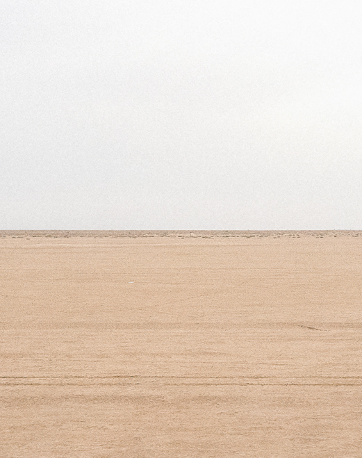Foto detalle de paisaje realizada en el desierto de Kavir, en Irán