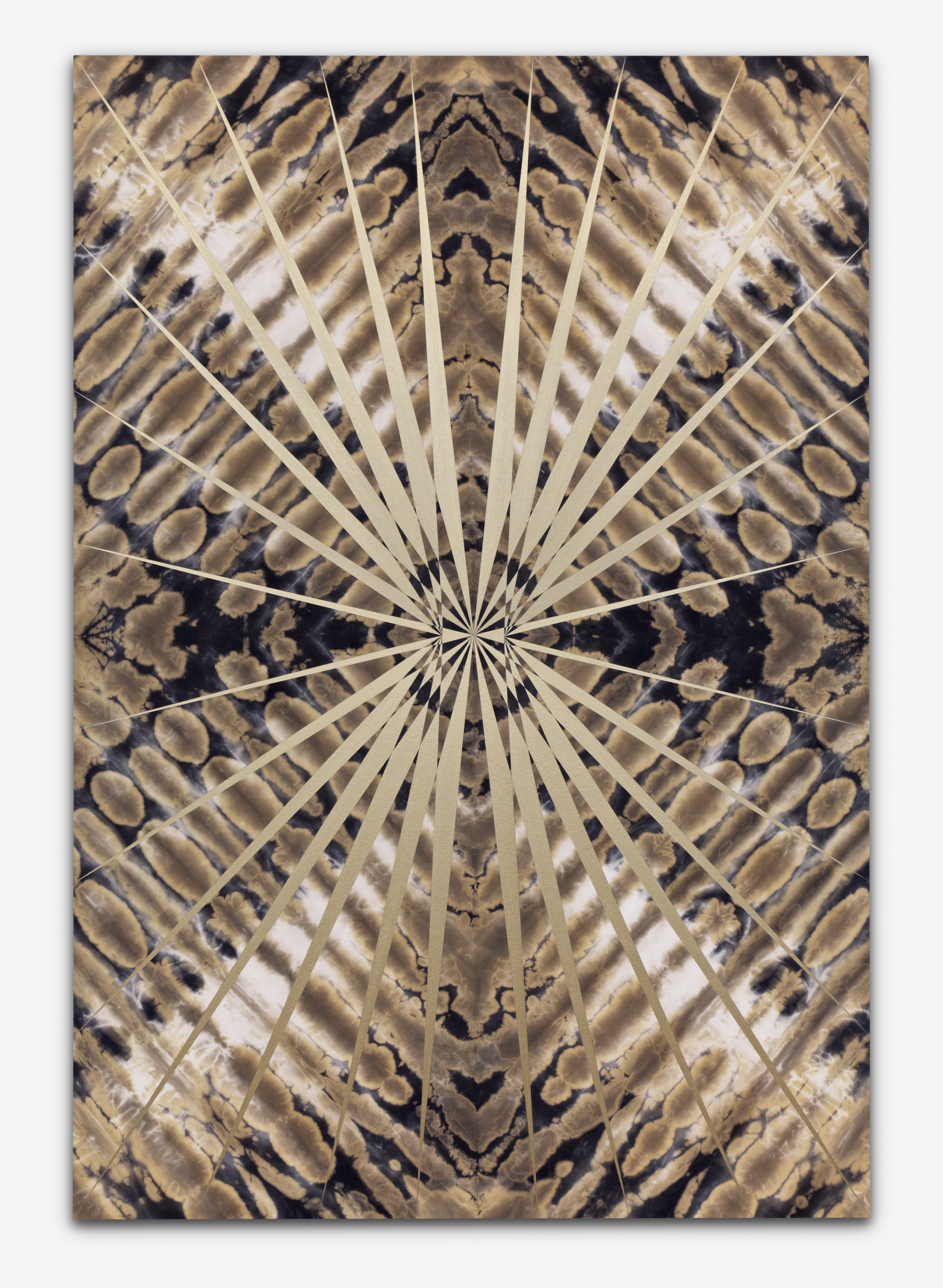 untitled, 190x130cm, acrylic on dyed canvas, 2009