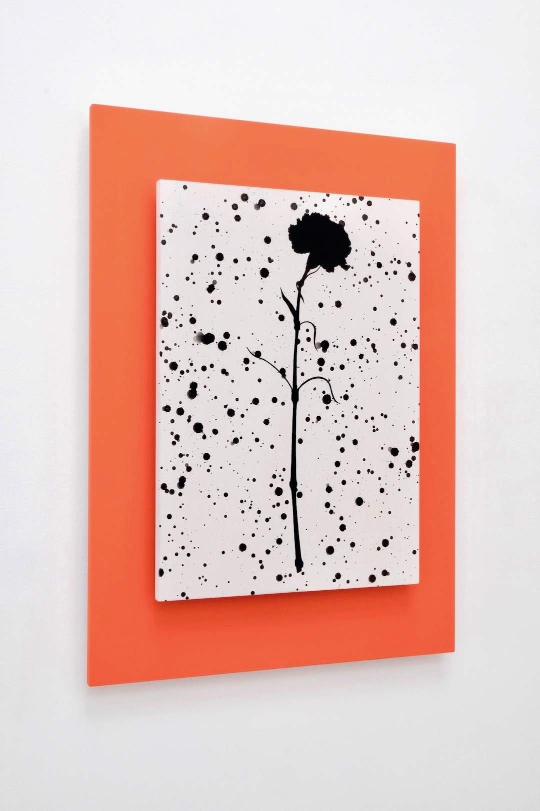 Untitled 2019, acrylic on panel, 55 x 40 cm