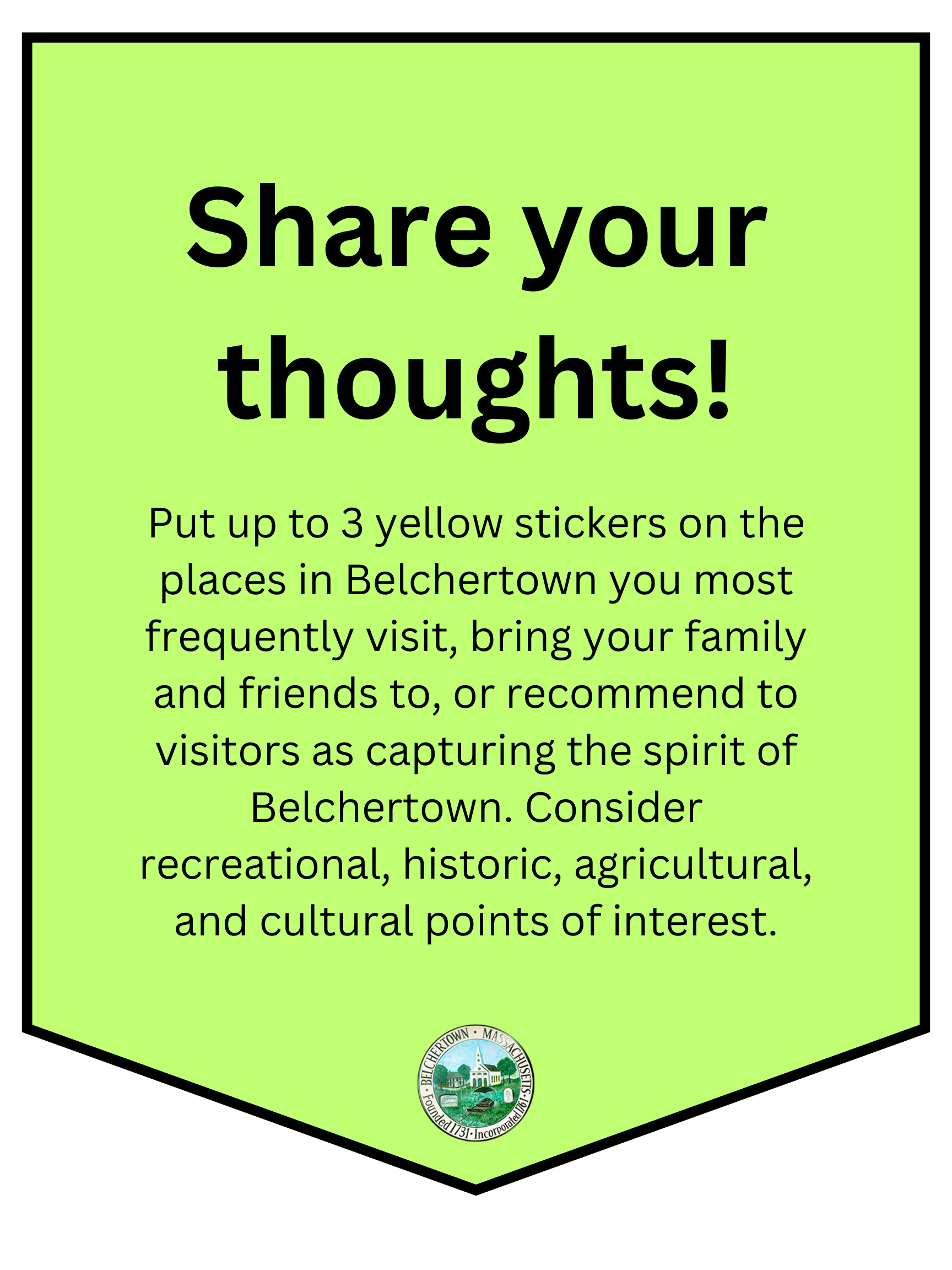 Belchertown Wayfinding Signage & Downtown Signage Plan, Sept 2023 - summer 2025