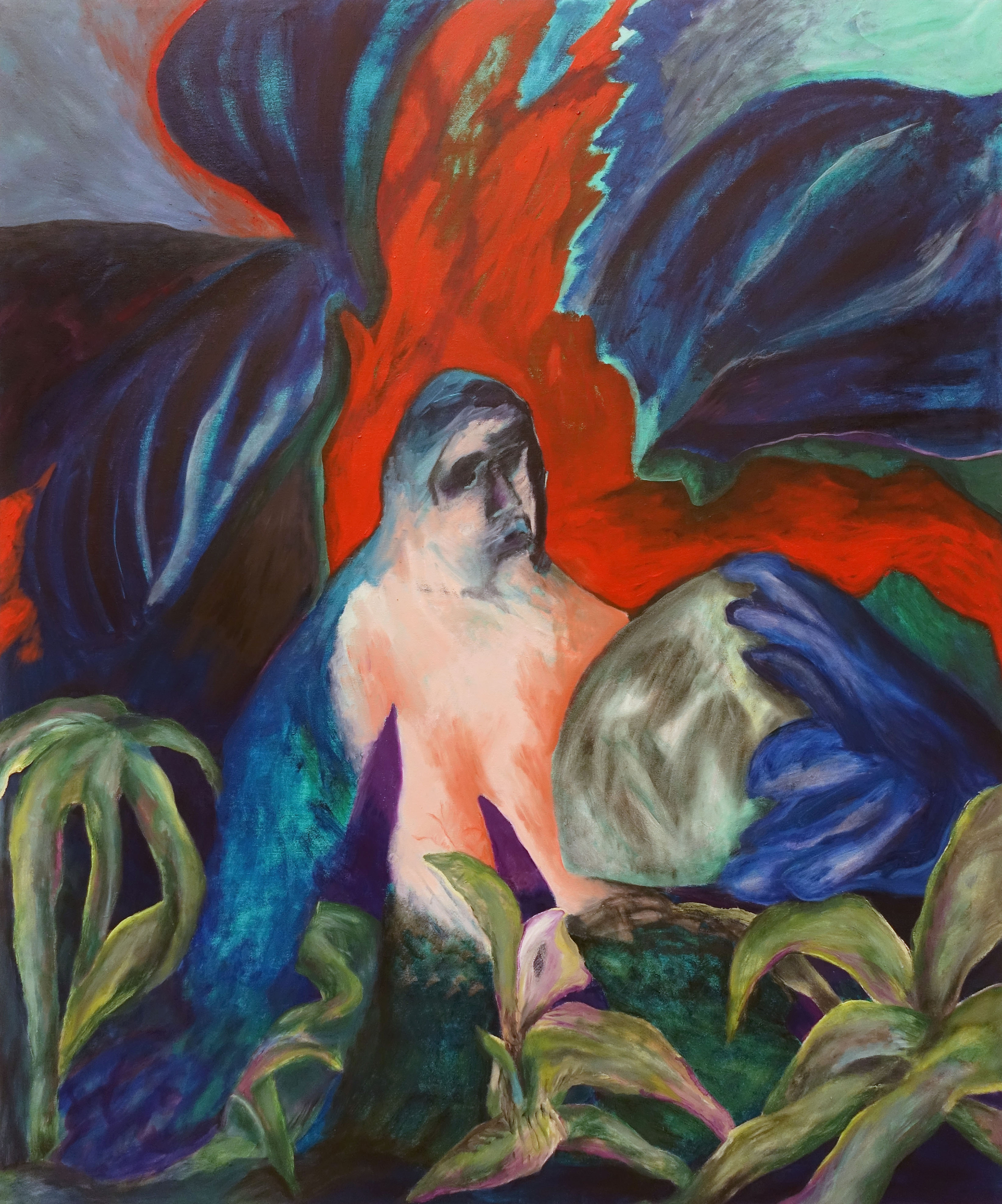 Buruaoil on canvas, 120x100cm, 2022