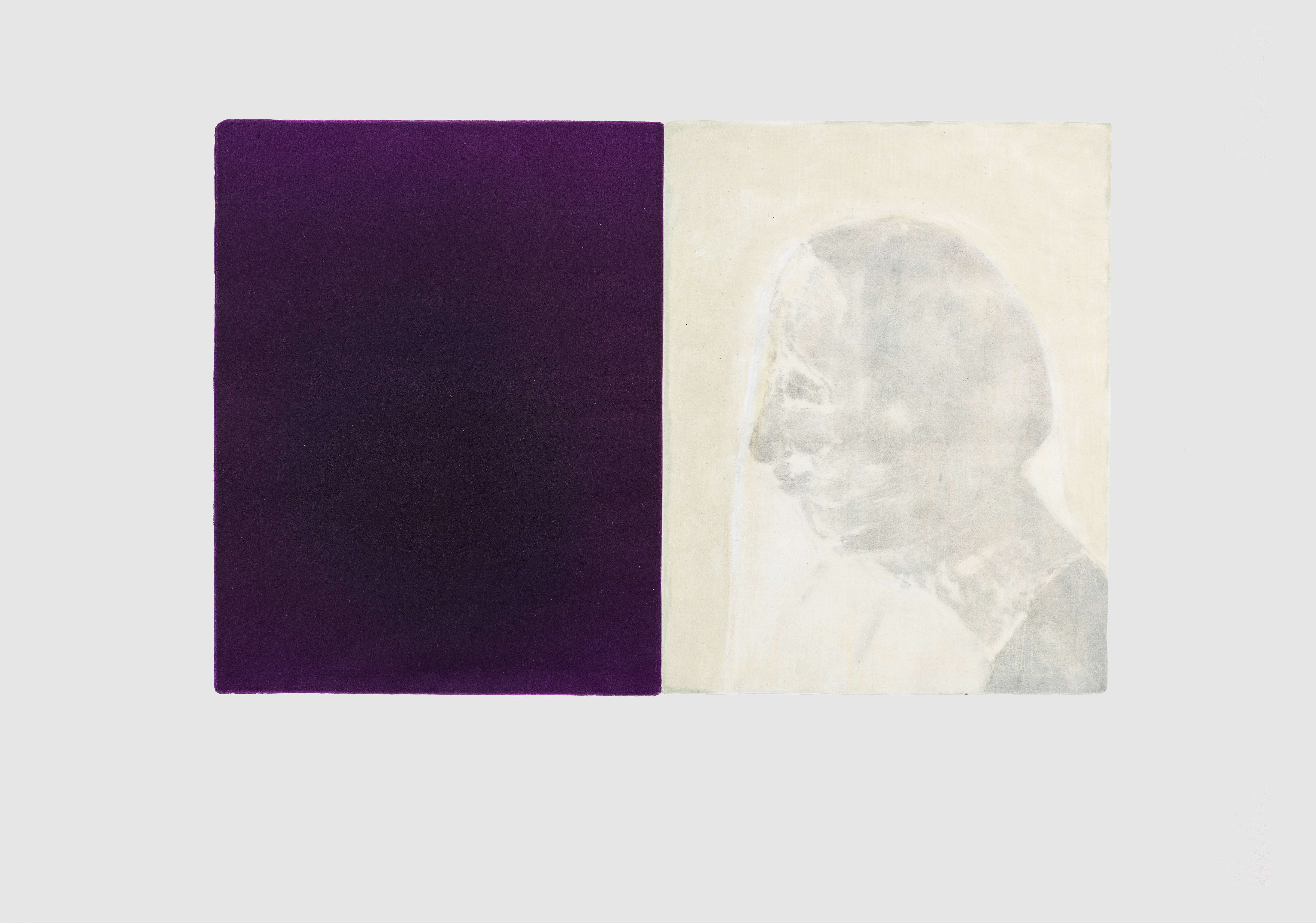 Stand-in, monotype on paper, 57x76 cm