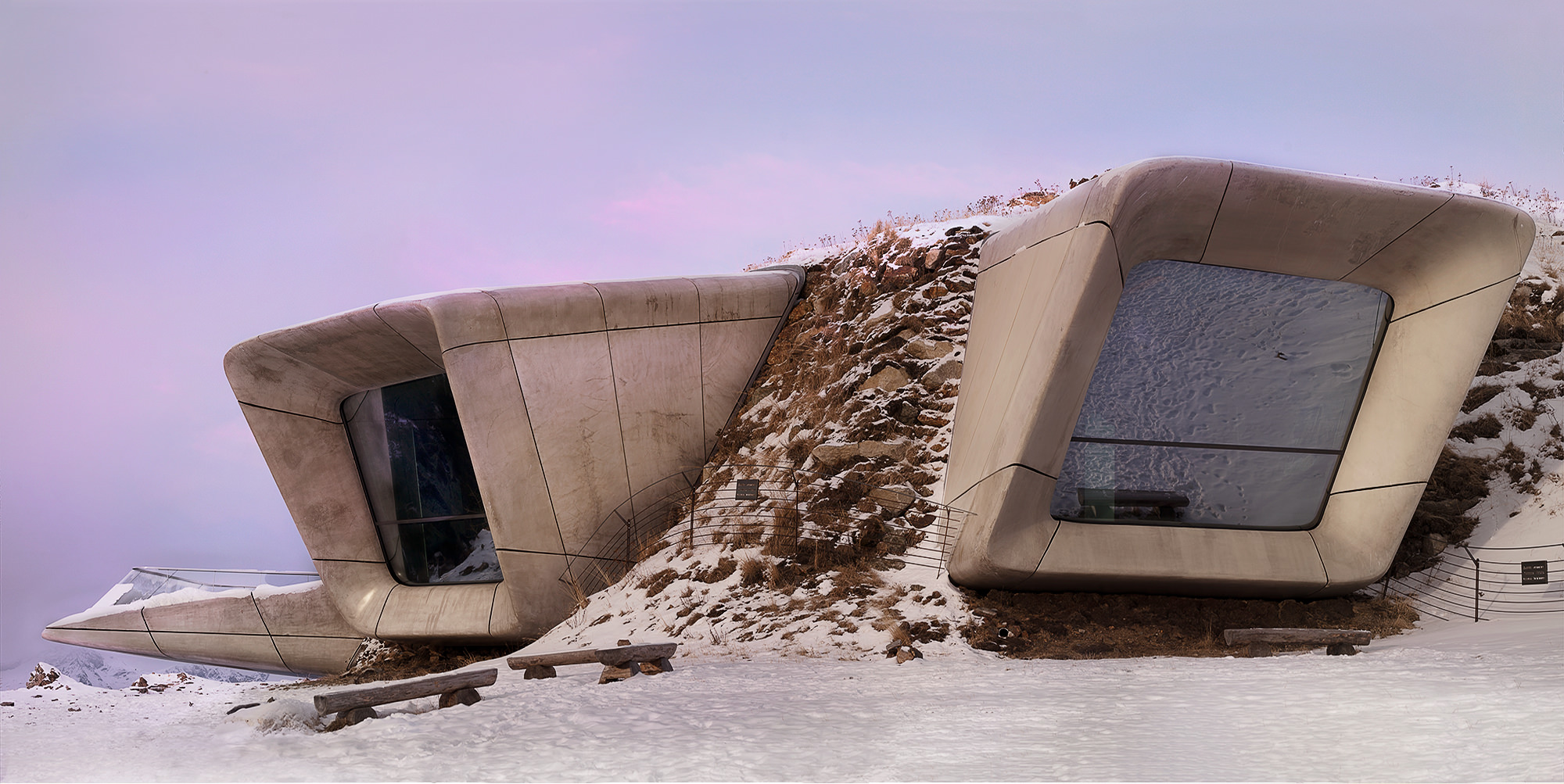 ZAHA HADID ARCHITECTS • MESSNER MOUNTAIN MUSEUM