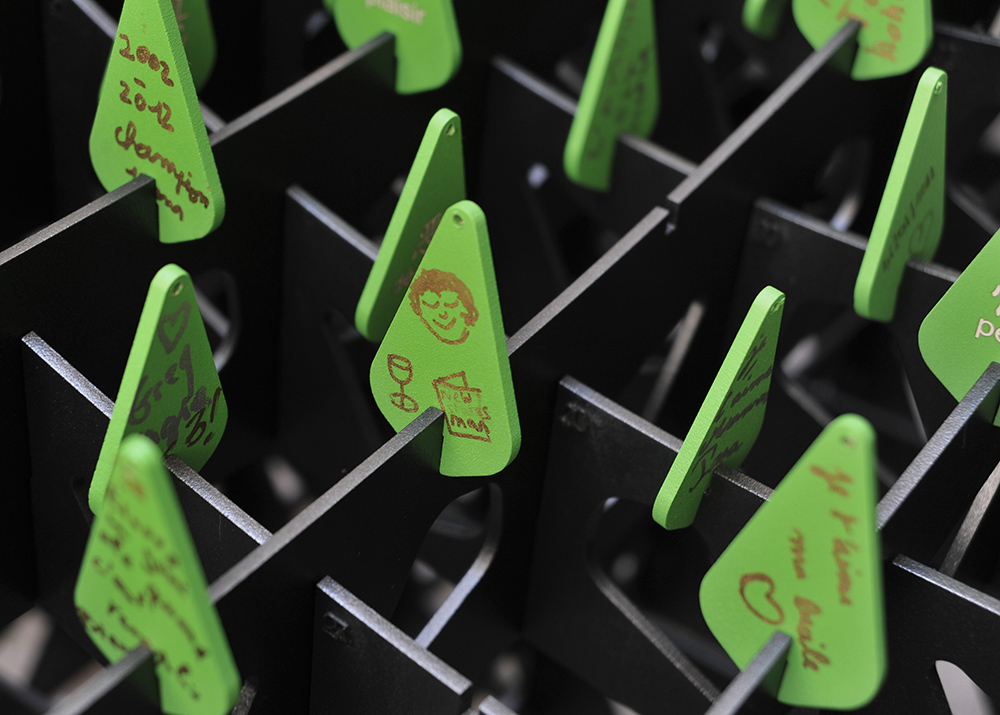 view of the built detail