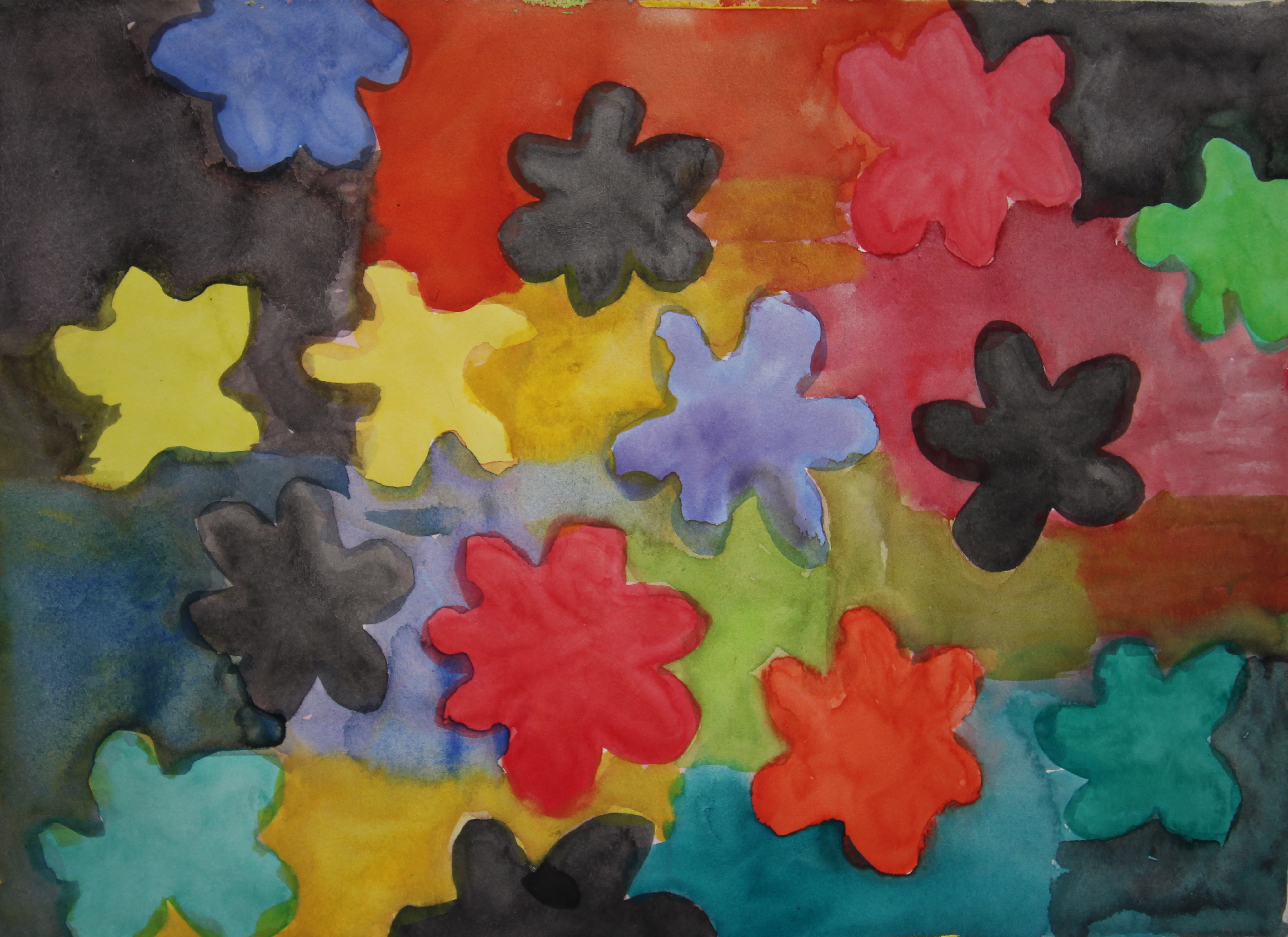 Sin título, 1992. Acuarela sobre papel, 21 x 29 cm.