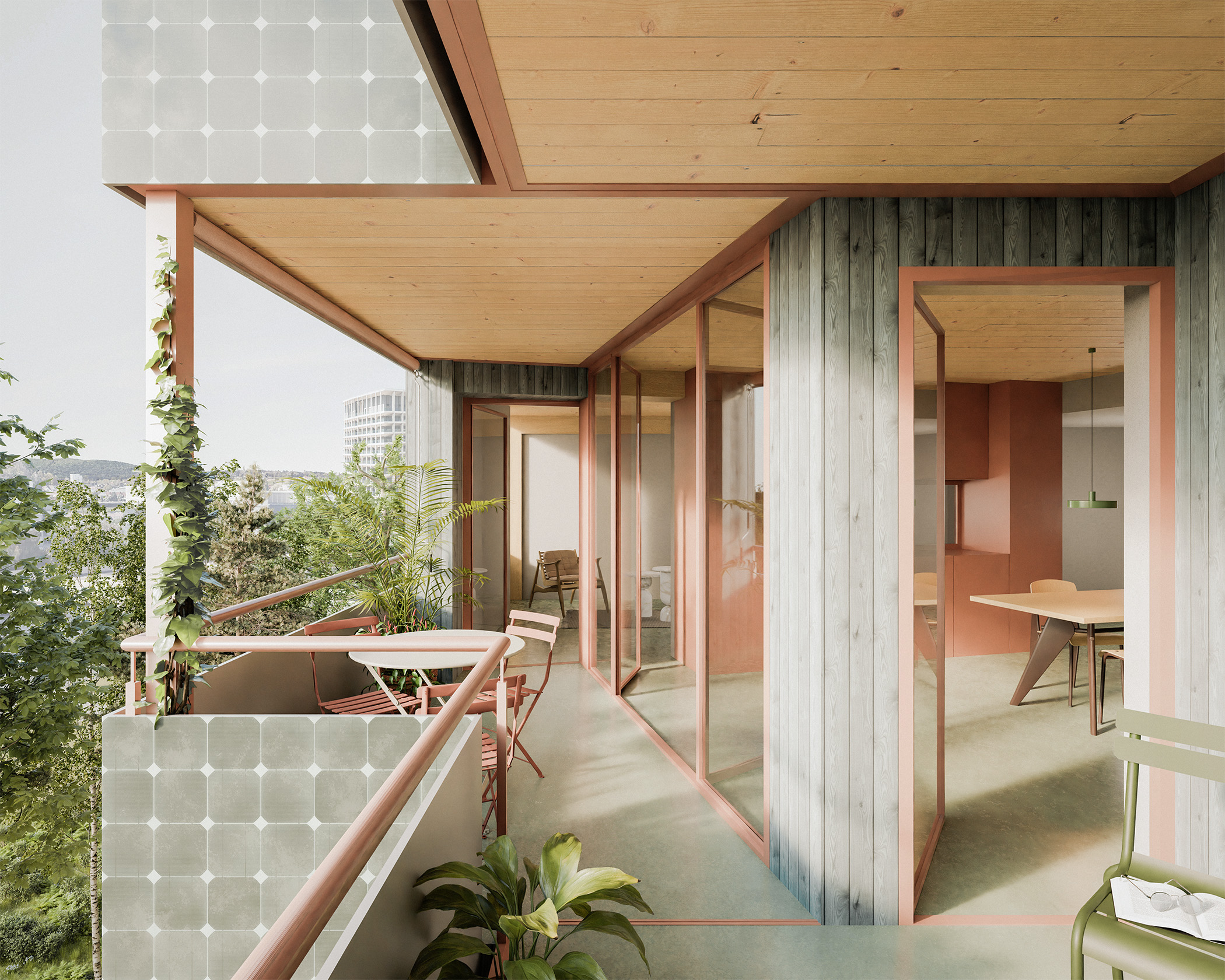 Wohnsiedlung Heidi Abel, Zürich / Wettbewerb / Sauter Schmid Architekten 