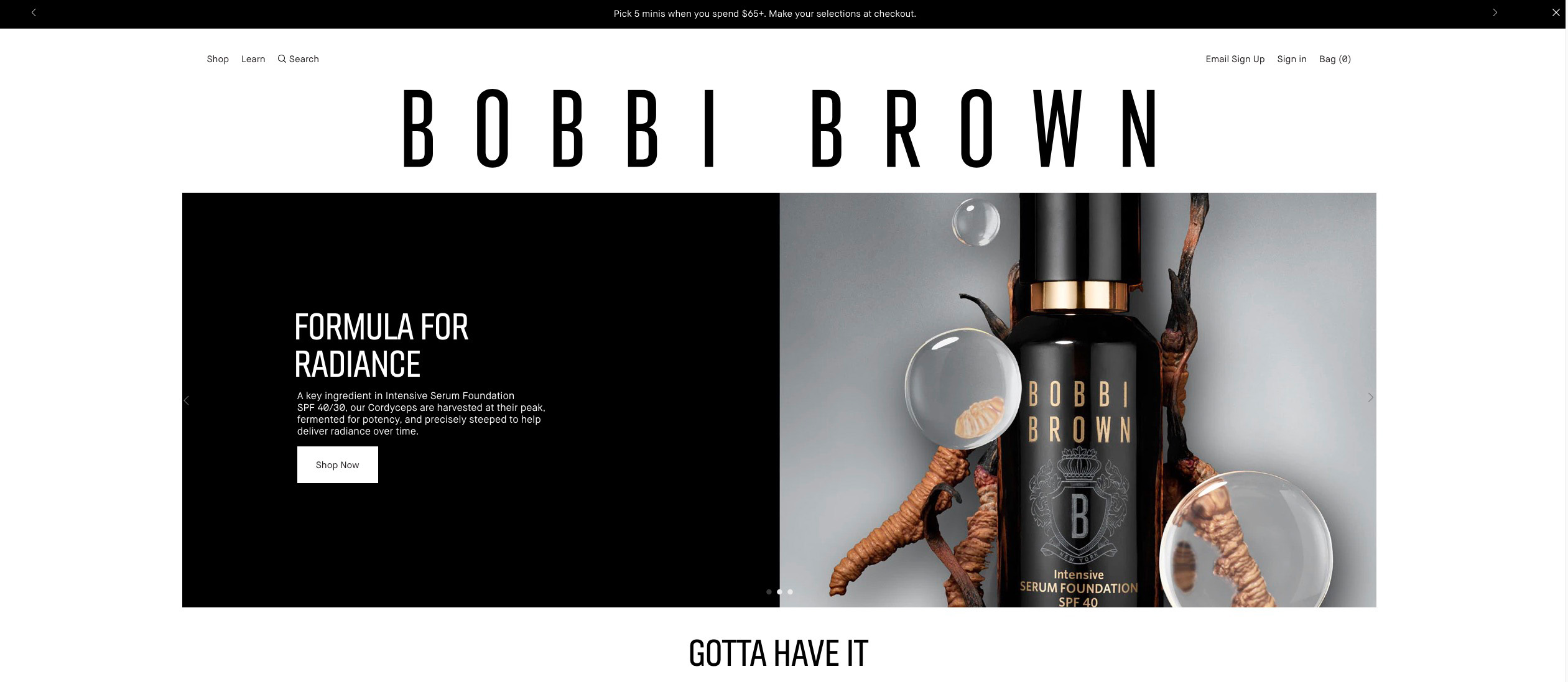 BOBBI BROWN : BEAUTY