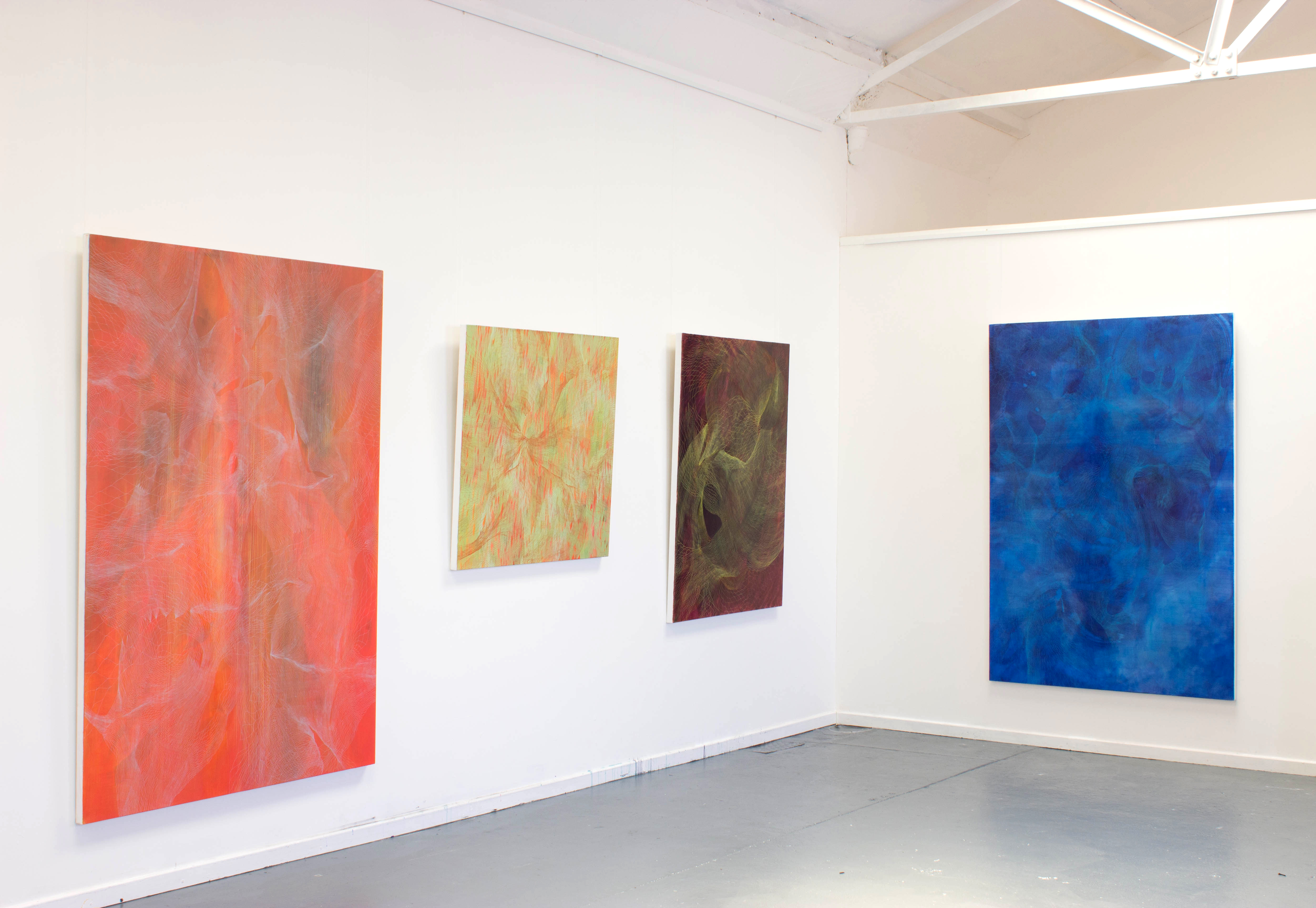 Paintings 2021 in Artist Hive Studio Gallery, Tottenham