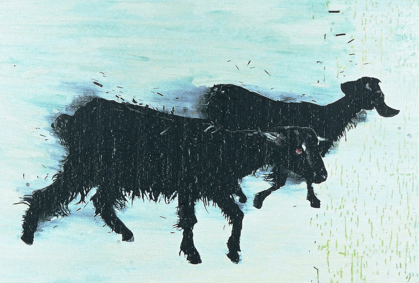 Winter, 2003. Oil on linen. 91.4 cm x 138 cm. 