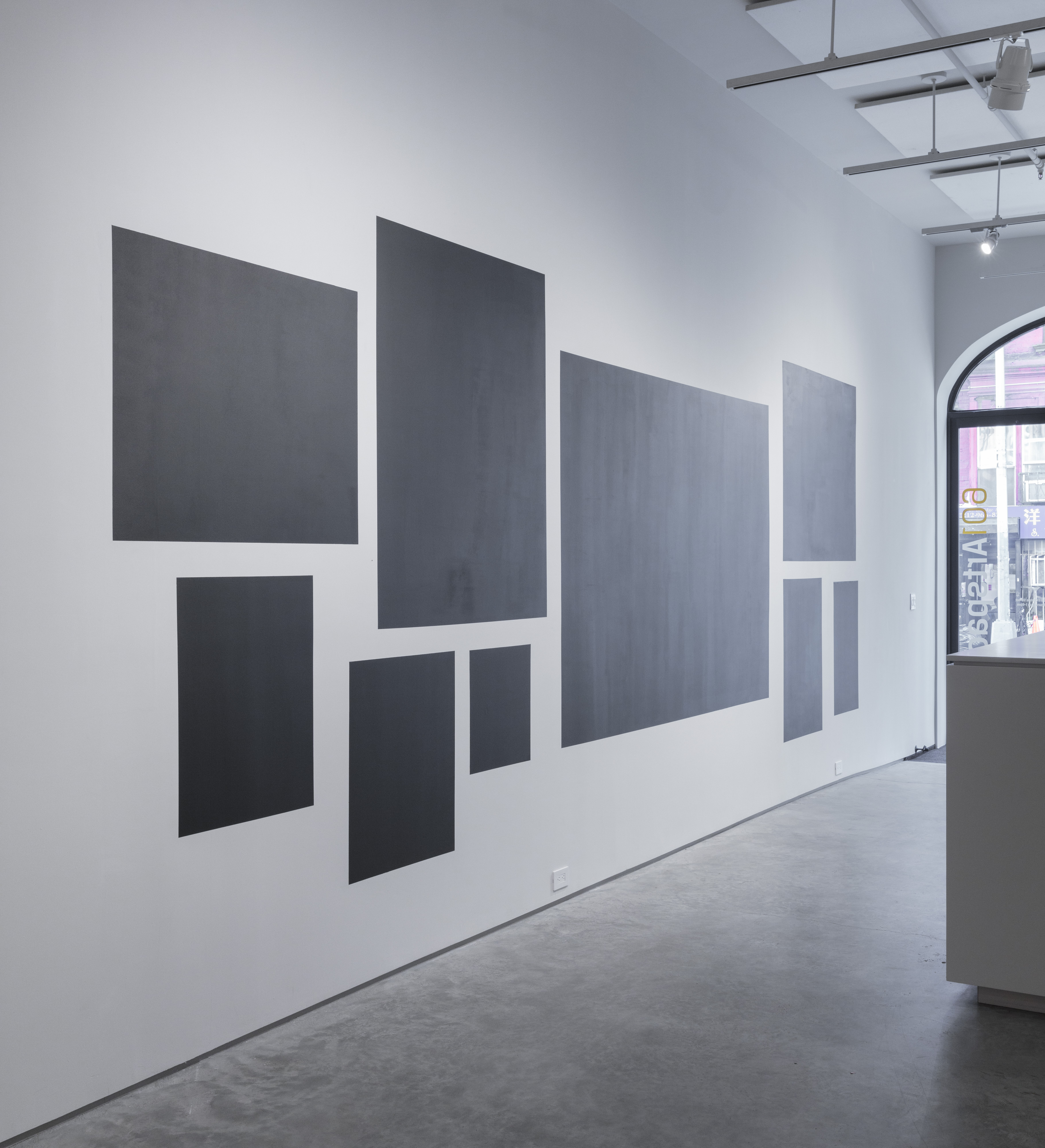 A Void begins with true to size representations of specific destroyed and lost works, described in curator Paul Ramírez Jonas's essay. Emil Nolde, The Wise and Foolish Virgins, 1910. Raphael, Portrait of a Young Man, 1514. Henrich Pforr, My Parents, 1929. Joshua Reynolds, Self Portrait, 1637. Vincent van Gogh, The painter on the way to Tarascon, 1888. Gustave Courbet, The Stone Breakers, 1849. Wassily Kandinsky, Composition, 1910. Vincent van Gogh, Still Life: Vase with Five Sunflowers, 1888. Marco Palmezzano, Resurrected Christ, 1525. Credit: Stan Narten.