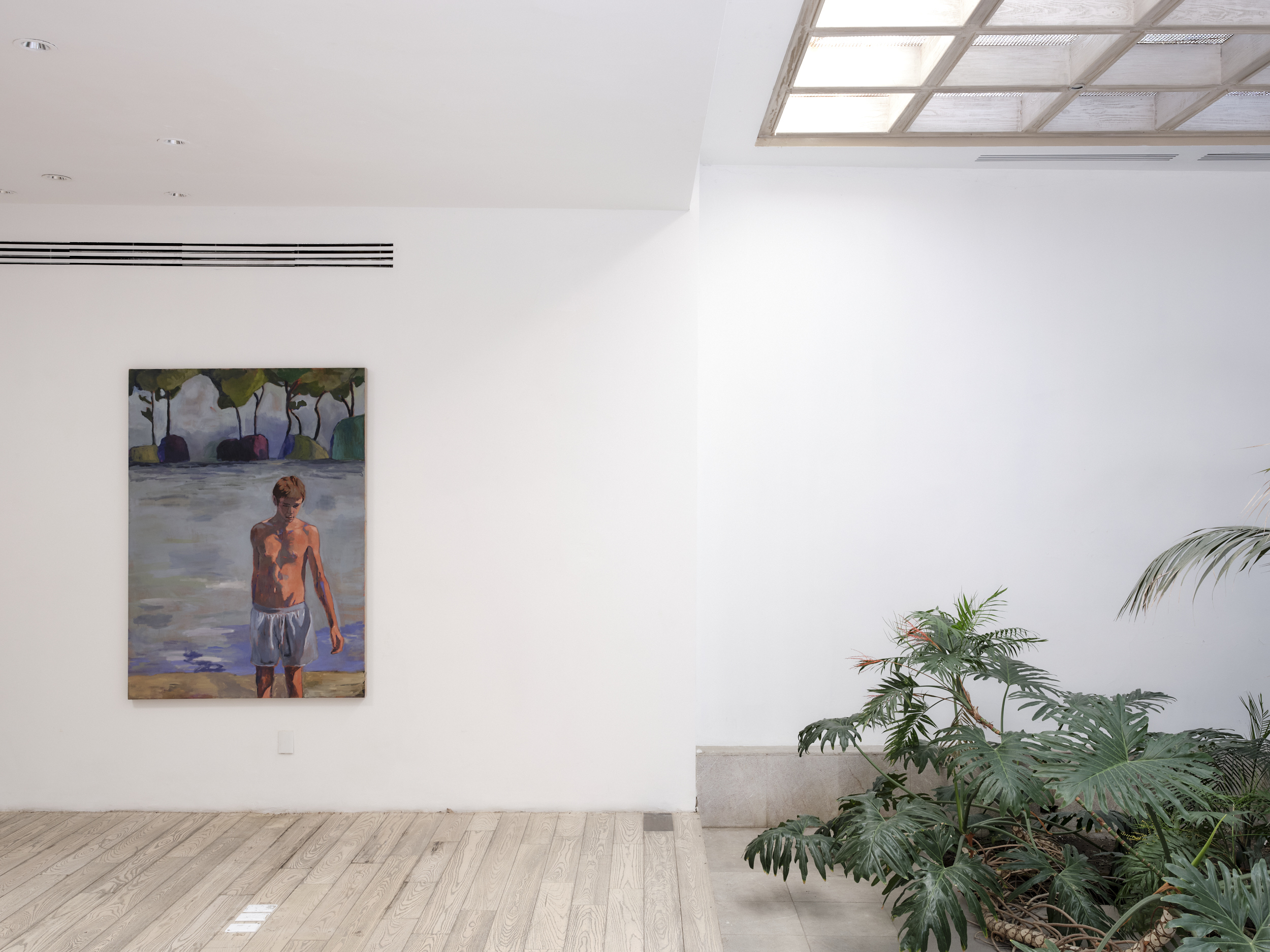 Installation view, Emil Sands: Encounters, JO-HS CDMX, February 2024. Photo: Sergio López.