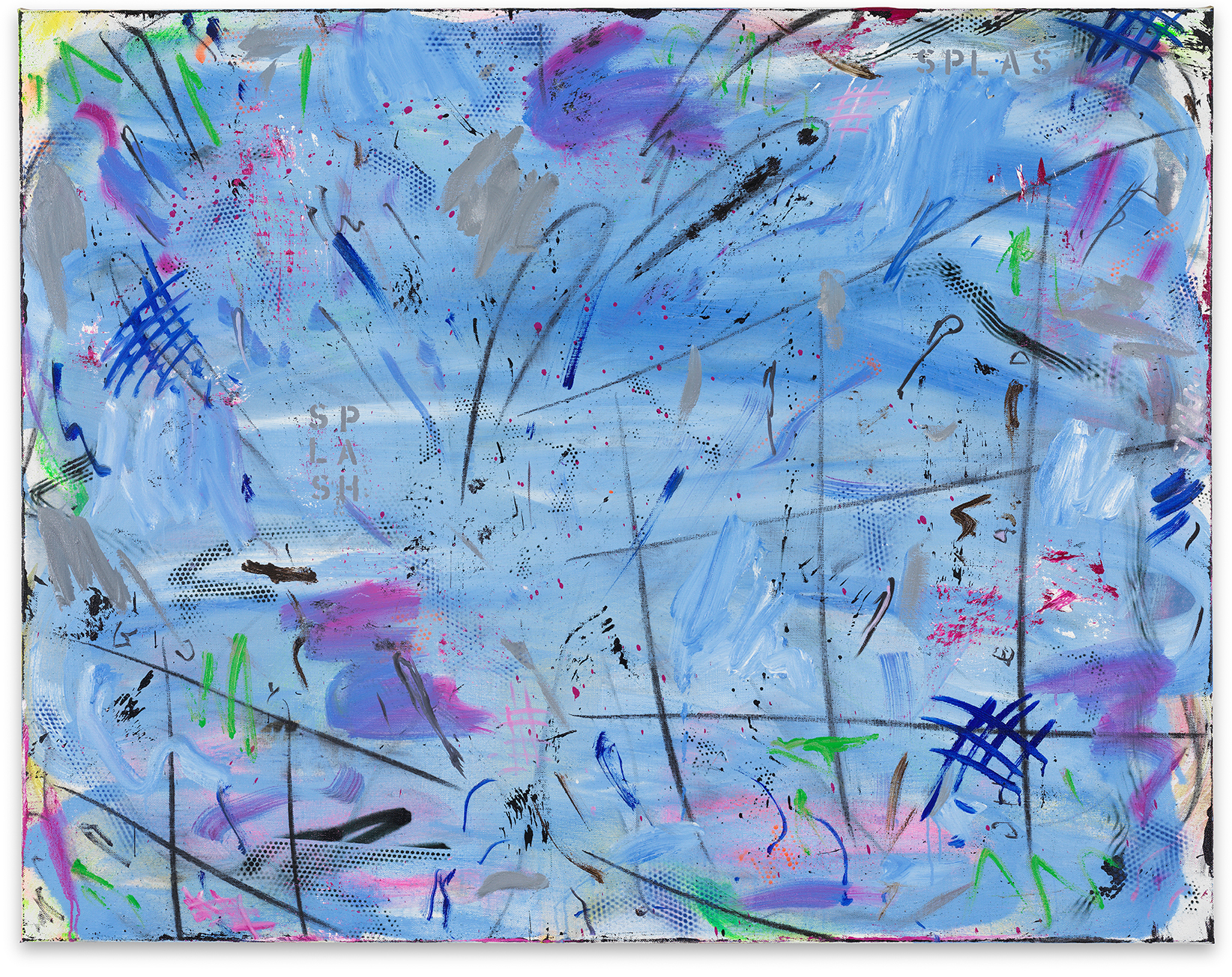 SPLASH: BUBBLES, 2021 120 x 140cmOil on Canvas