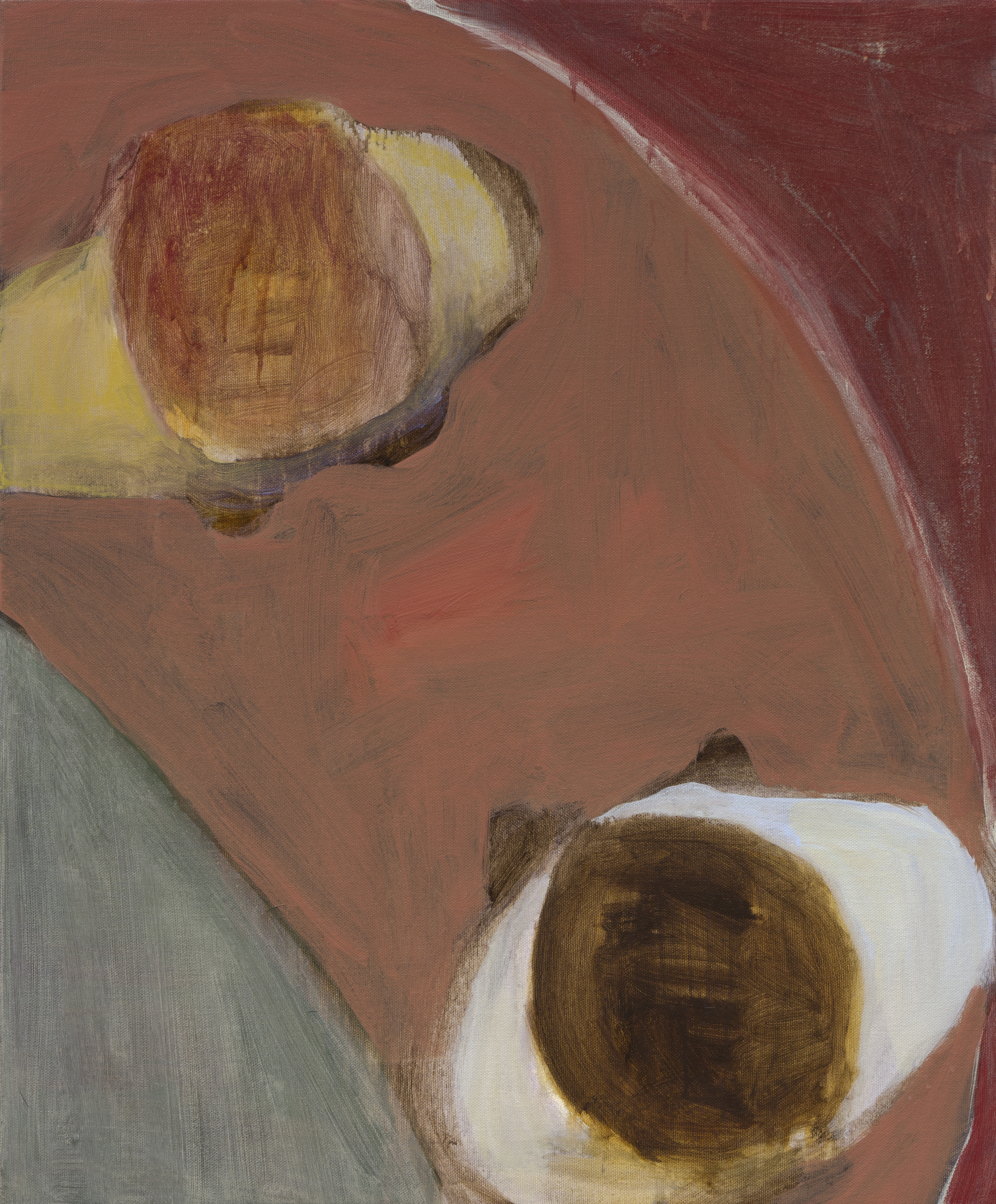 어떤 대화, 2025, Acrylic on canvas, 60.5x49.5cm.