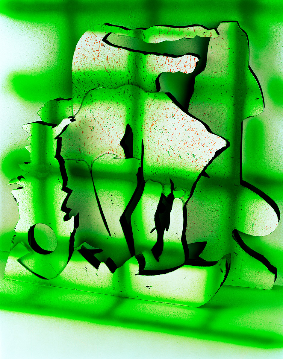 «OHNE TITEL» 2014, Fotografie, Pigmentprint auf Hahnemühlepapier, 165 x 130 cm