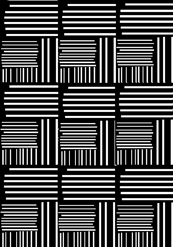 "Bar Codes / 24" Giclée fine art prints on Hahnemühle Watercolour paper / Variable dimensions / Edition of 6