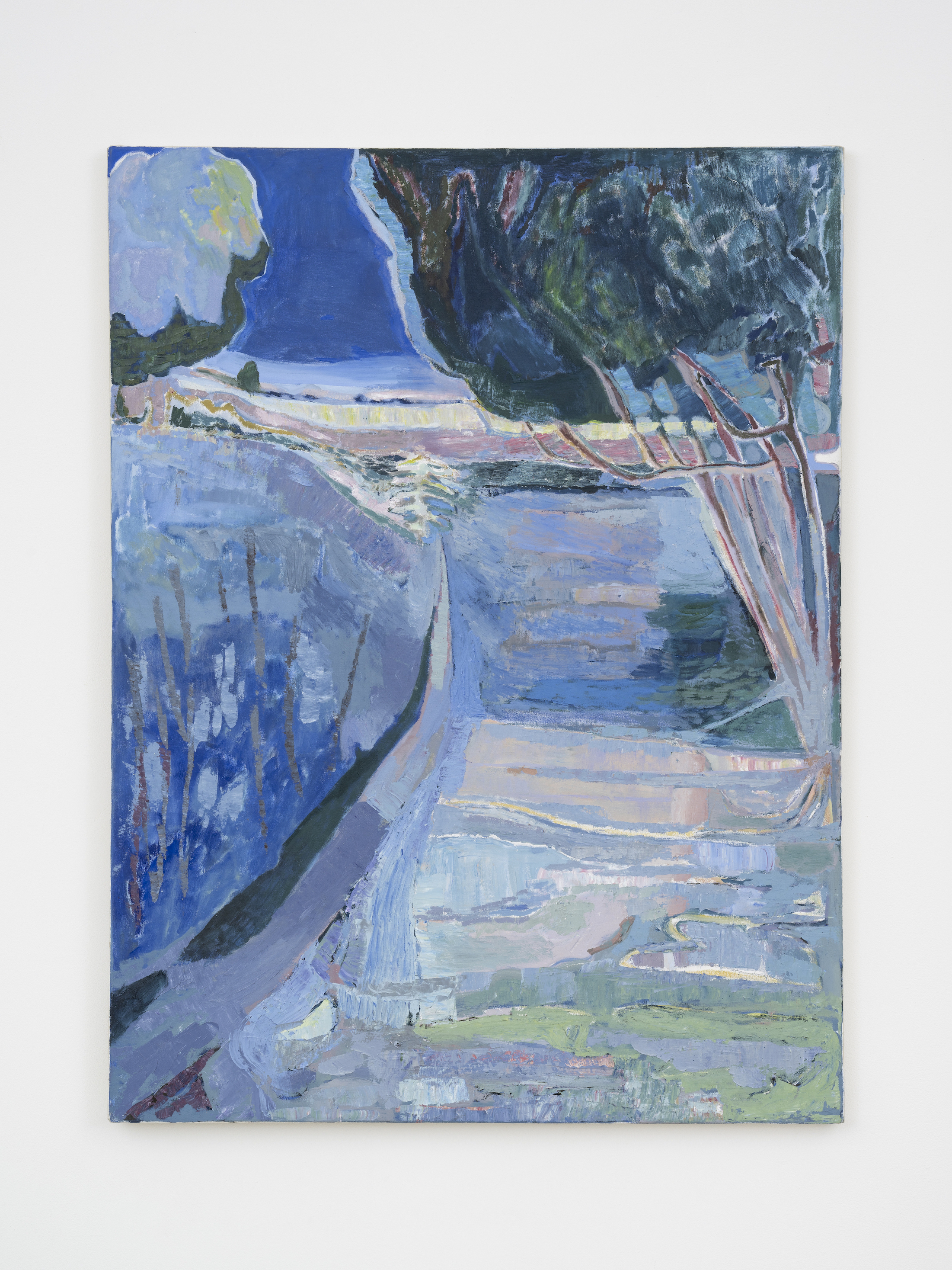 Ditch, 2024 Oil on canvas 120 x 90 cm