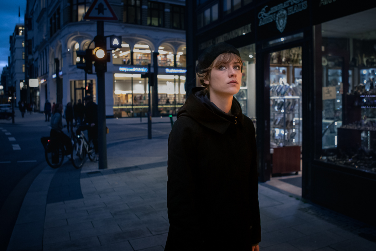 Sophie Pfennigstorf, Schauspielerin, die Flaneurin