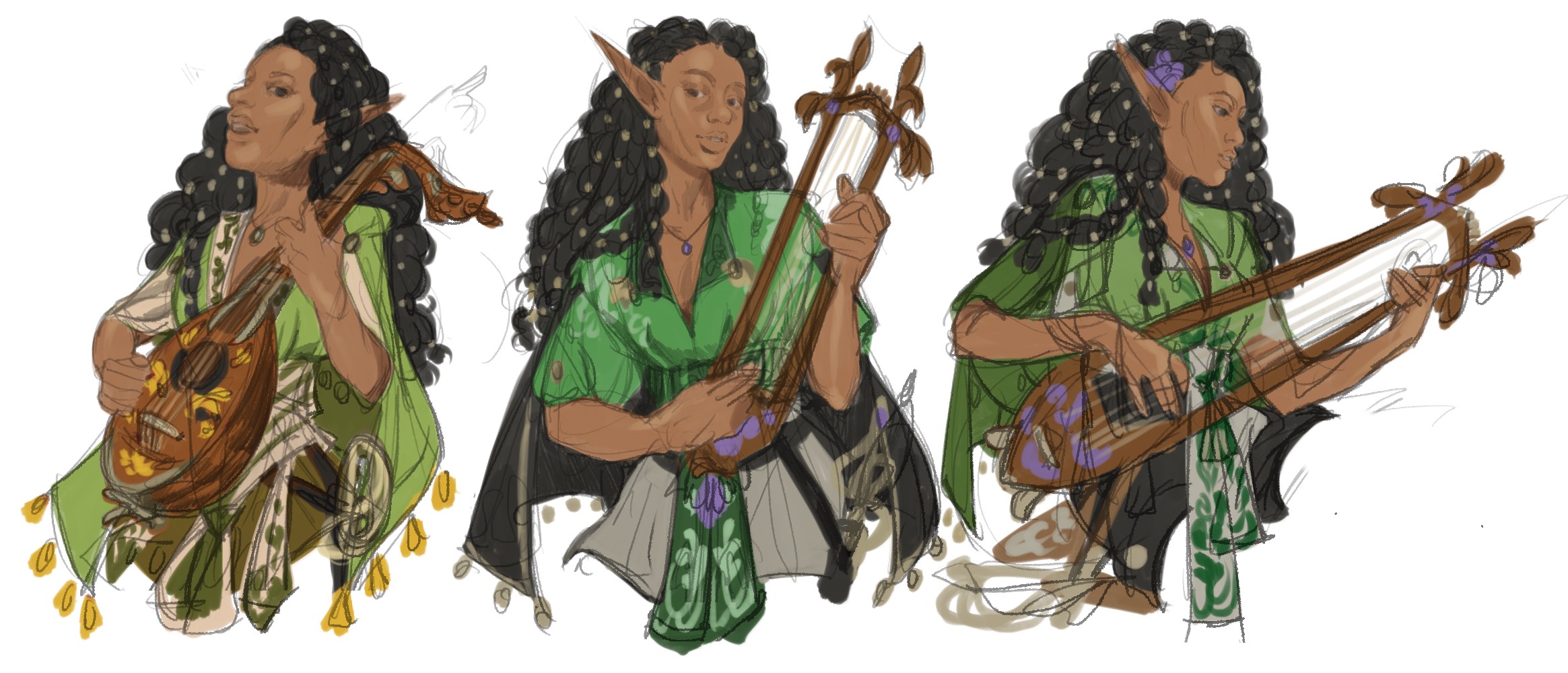 Sketch submission for 'Valeria: Keeper of Secrets', AD: Josh Rosing