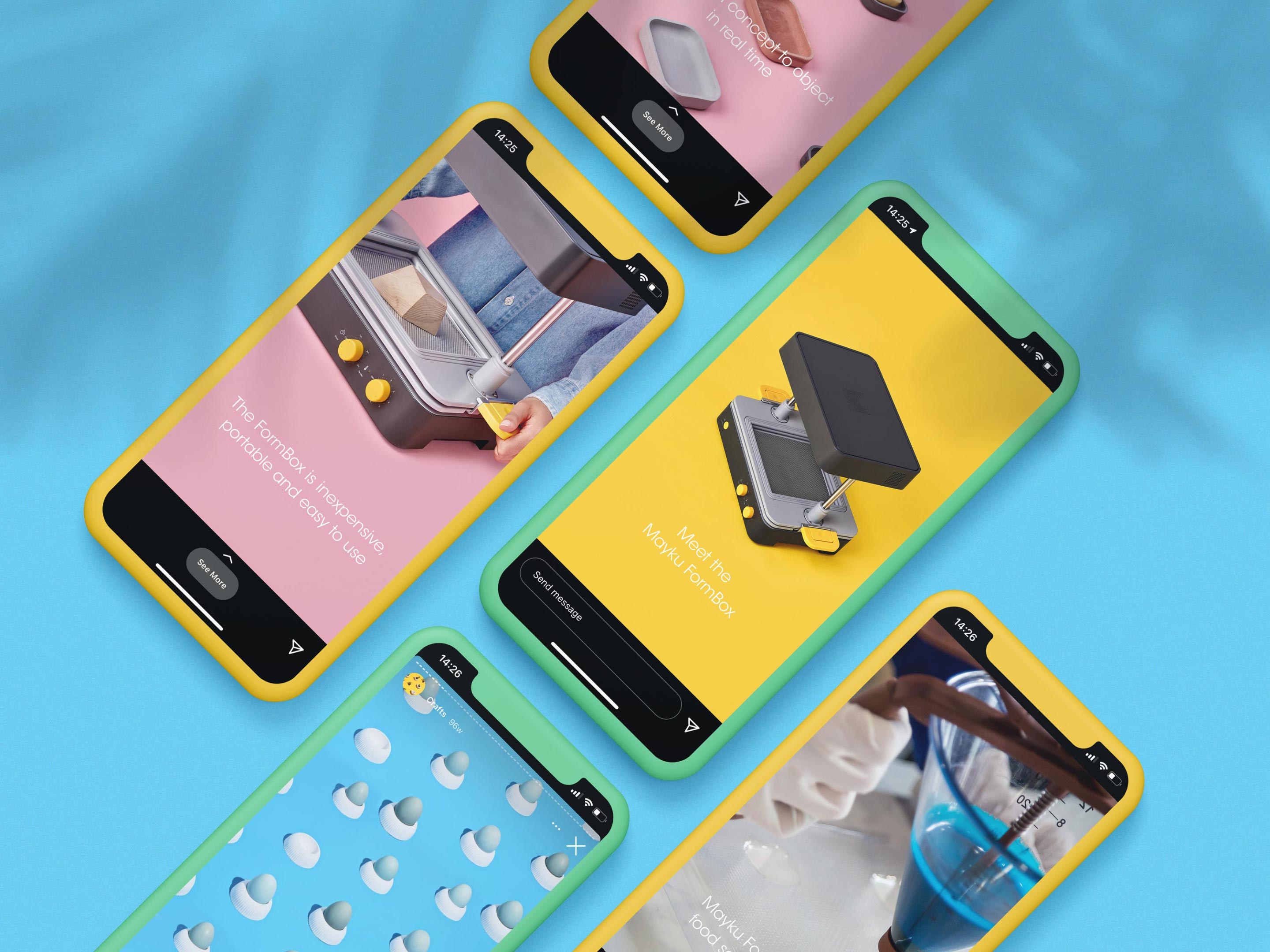 Screenshots: Instagram