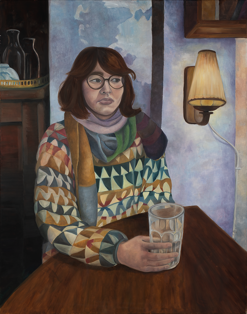 Alexandra, oil on canvas, 2018, 110x1140cm