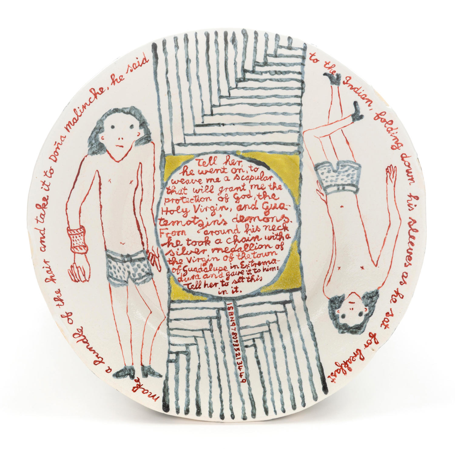 Michelangelo Merisi da Caravaggio, 12-14.08.2020Glazed ceramic stoneware5 x 26cm