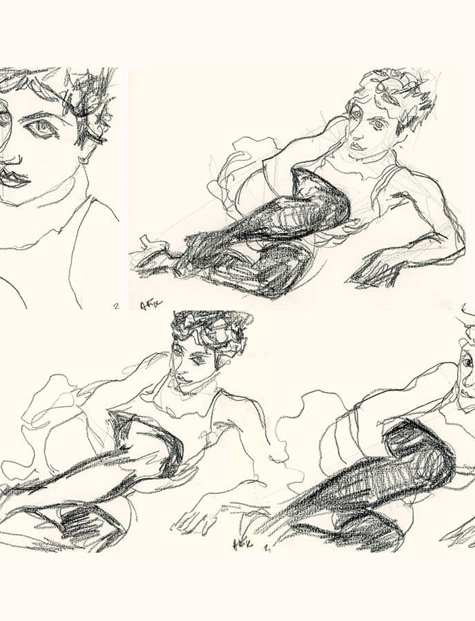169. schiele sketches 0.07.25