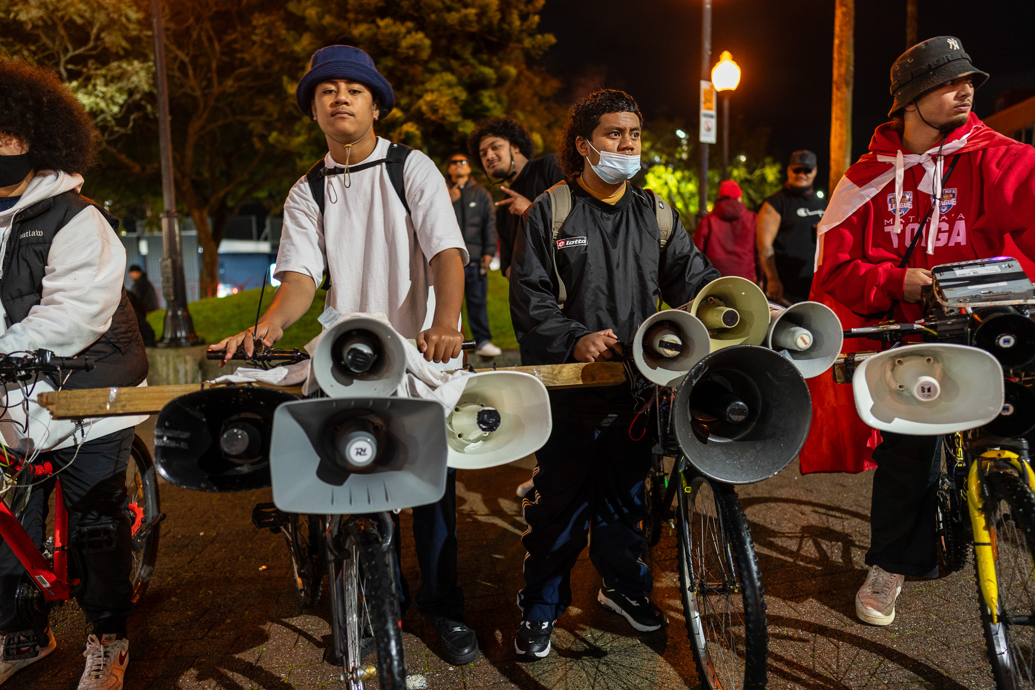 Siren bikes at MMT parade, 2022
