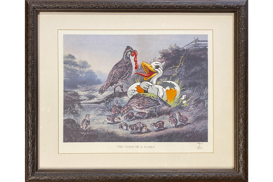 Victor CastilloThe Cares of a Family, 2017Gouache on paper33,5 x 40,6 cm