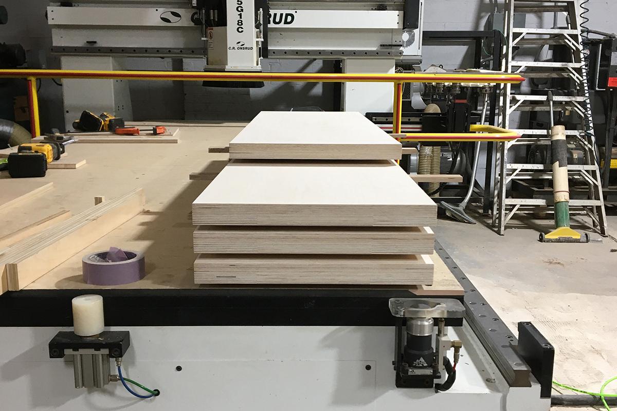 Fabrication - Plywood Platform