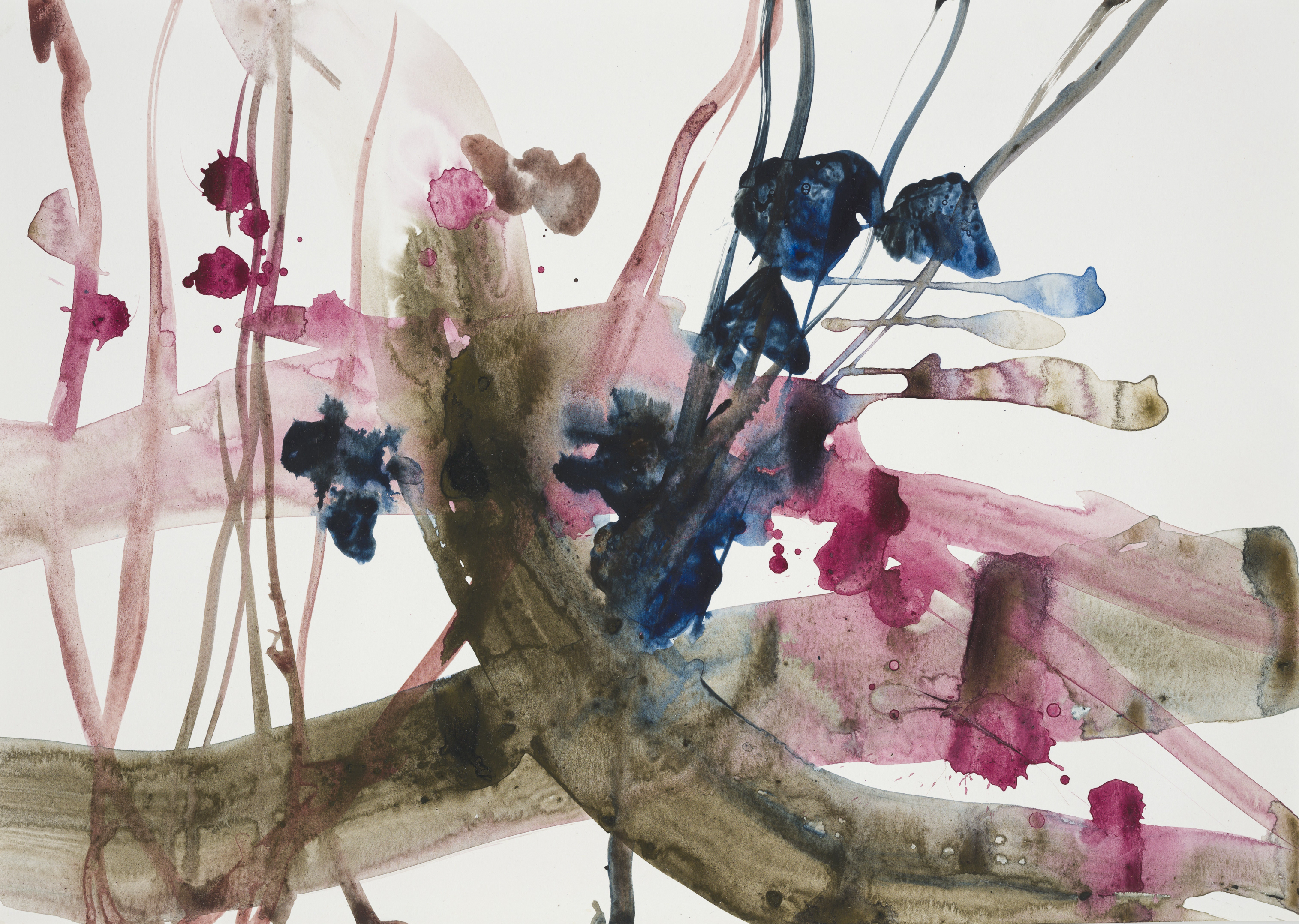 Study of nature 0025Acrylic on paper 35×45cm