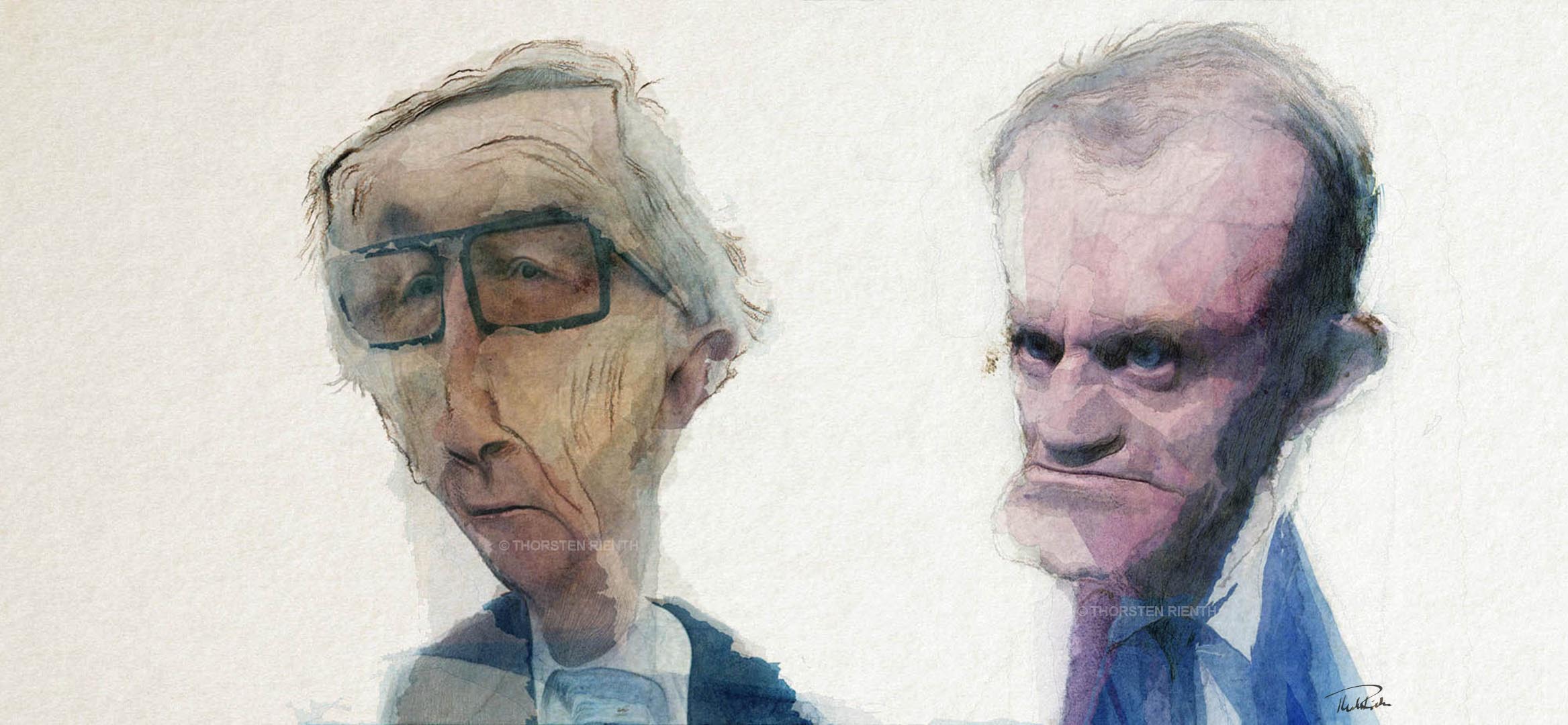 Jean Claude Juncker & Donald Tusk