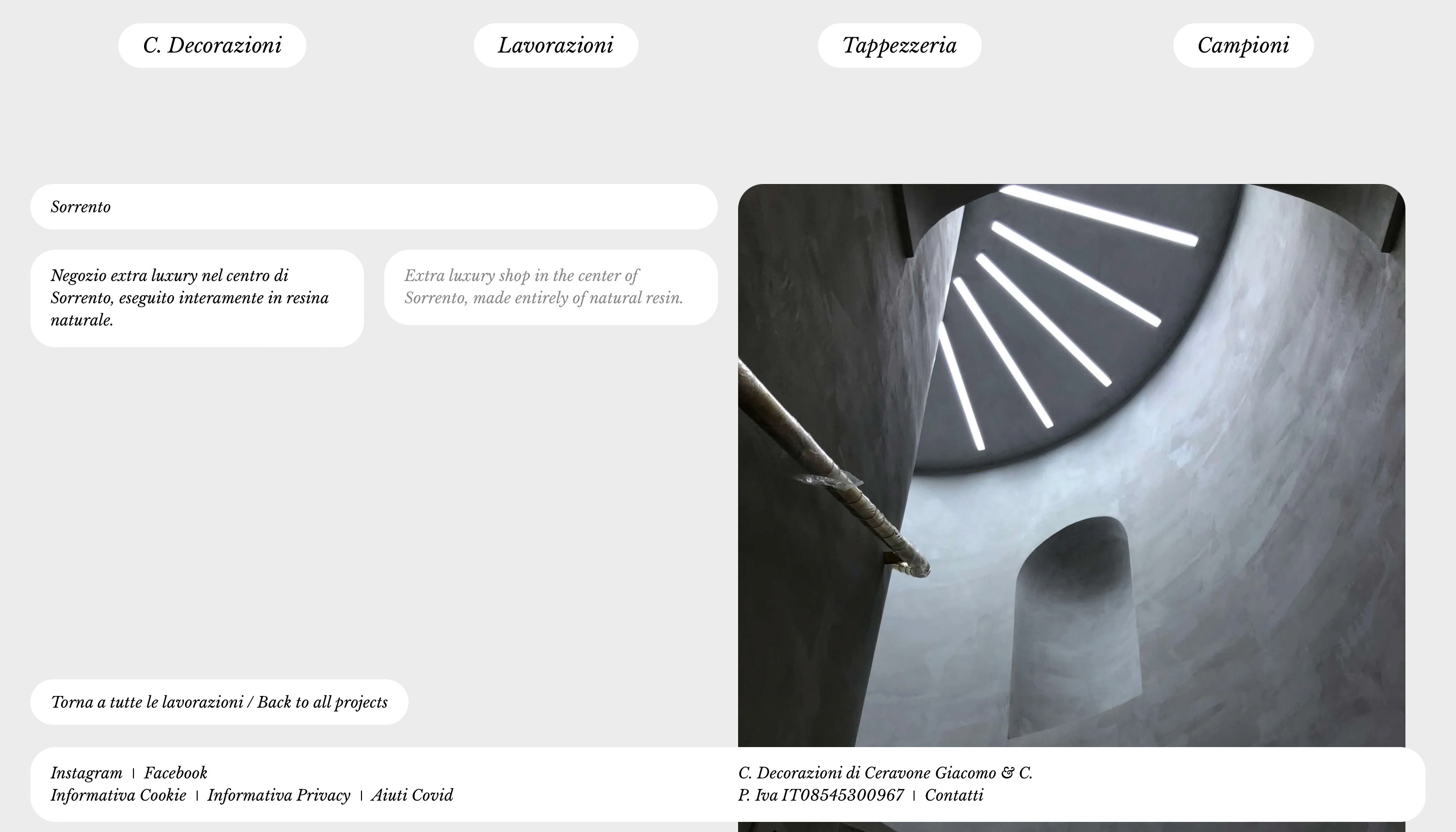 giallo studio c. decorazioni web graphic design