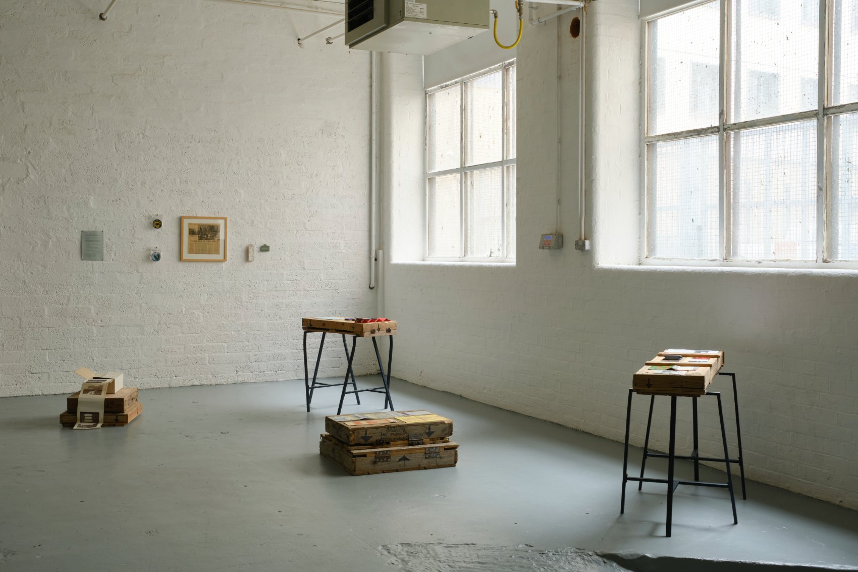 Concealed in the half light, Catalyst Arts, 2021, installation view. Photography by Simon Mills.