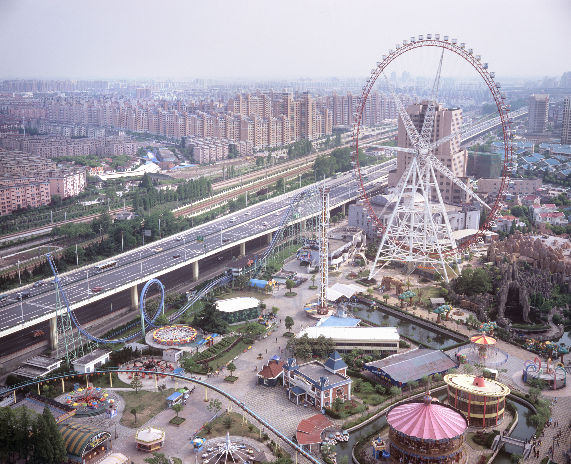 Jin Jiang park, Shanghai, Chine.