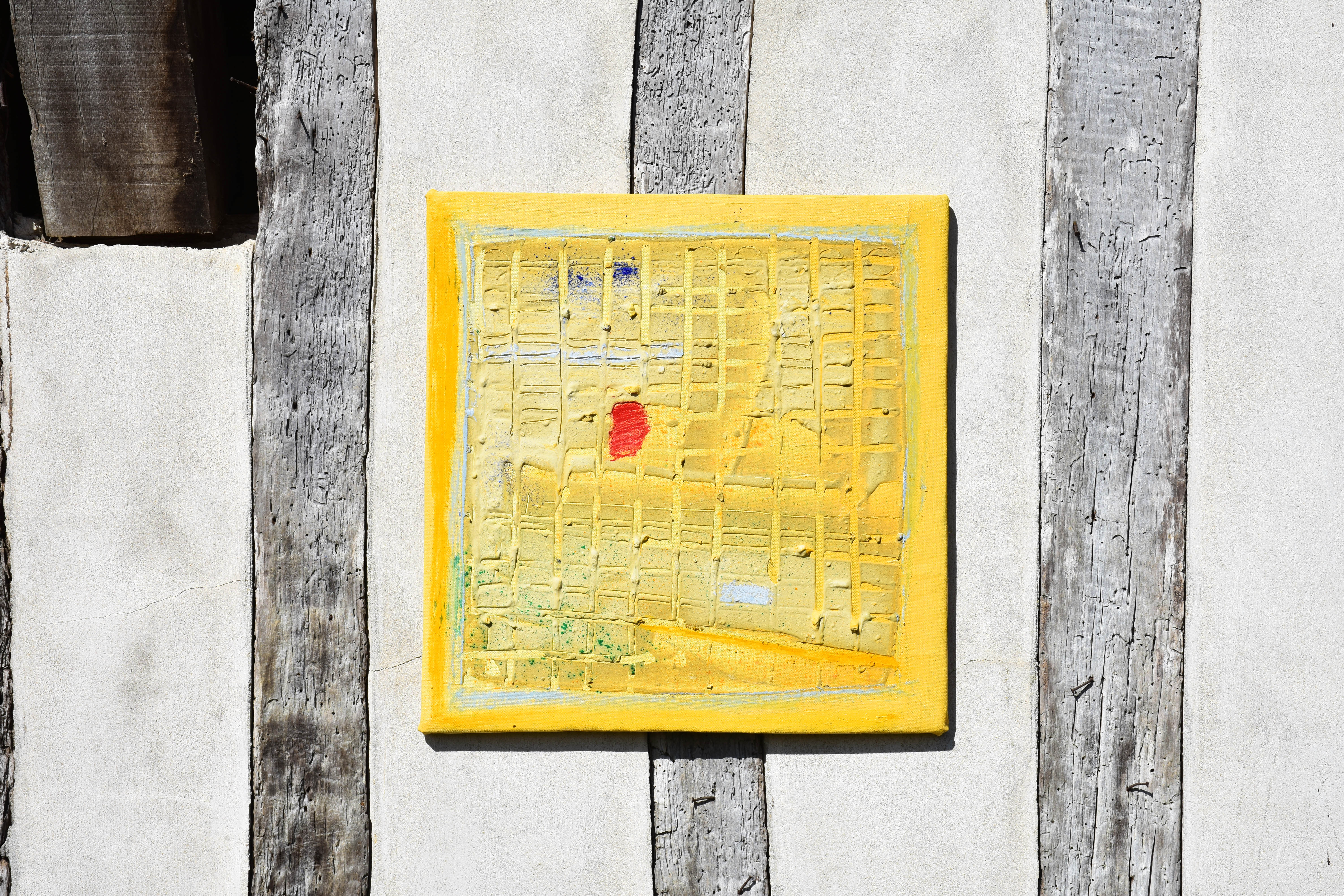 SOL 016 OIL/LINEN. 45 X 40 CM