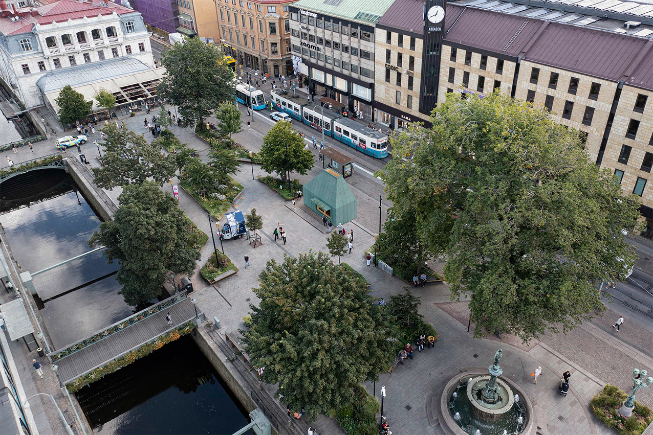 Cafébyggnad Brunnsparken — KFA Arkitekter