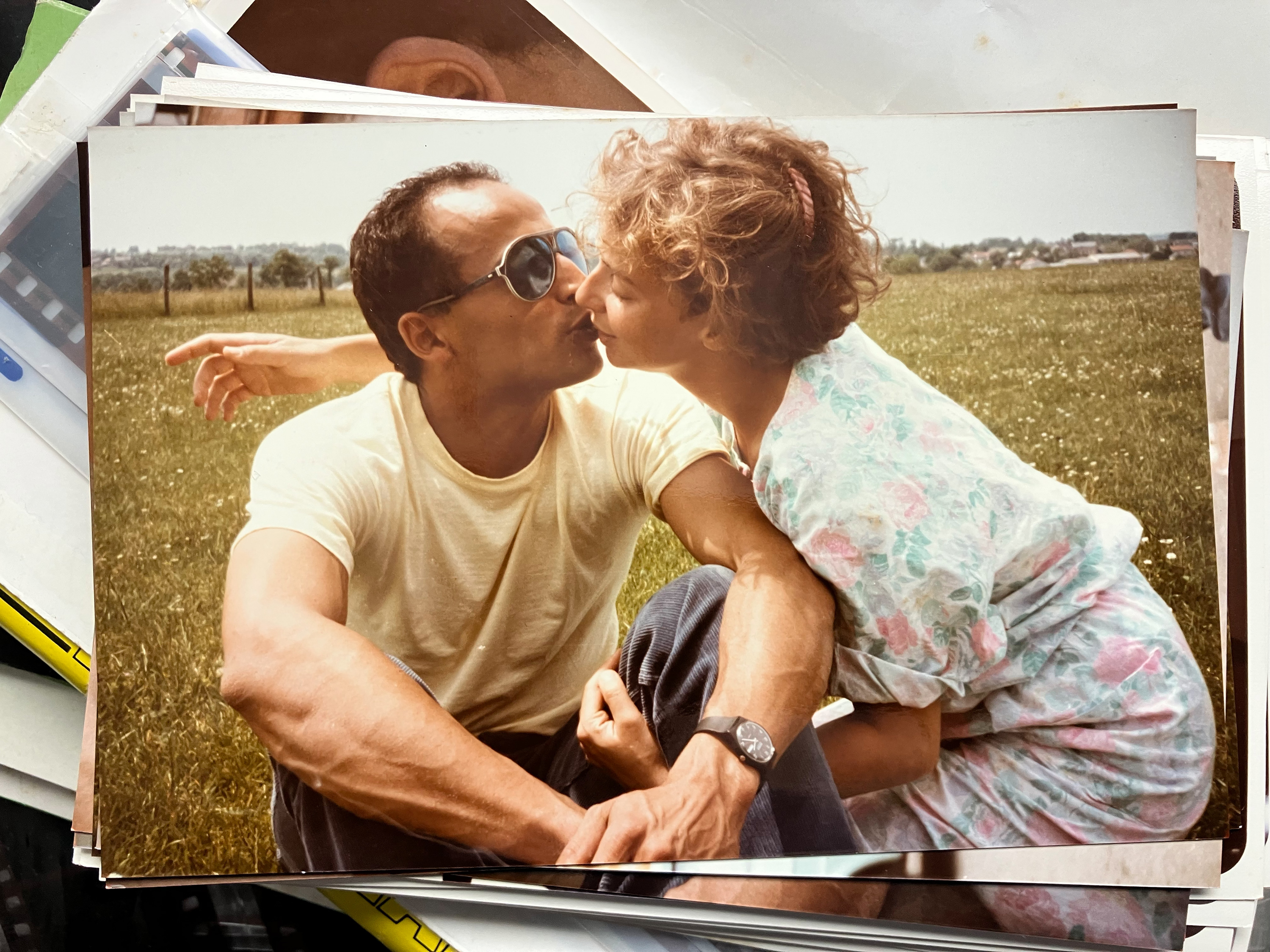 Dad and Mom, 1980s, Digitized in Toulouse, France, July 2022.