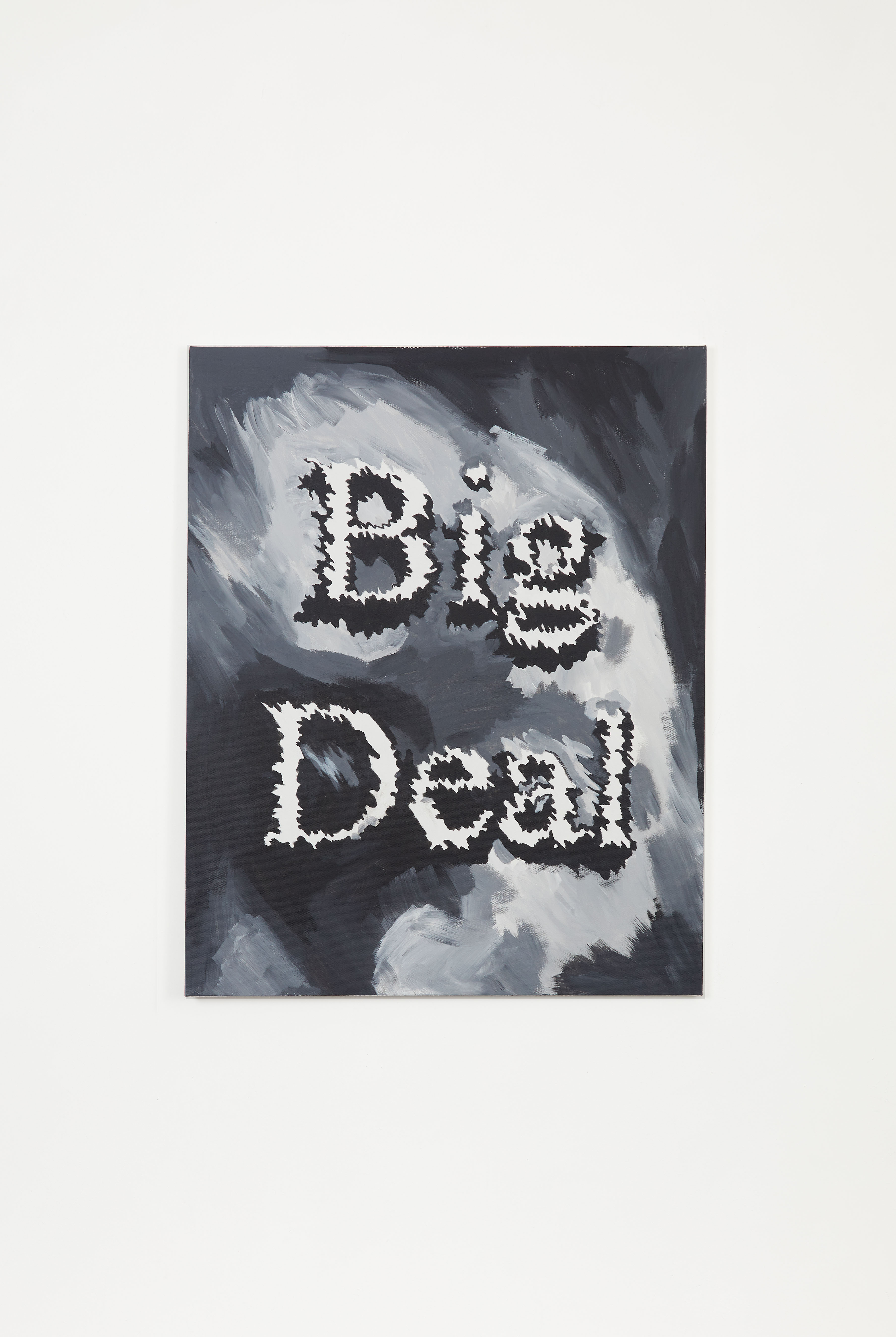 Big Deal, 2020, Acrylic on canvas, 30 x 24 in.