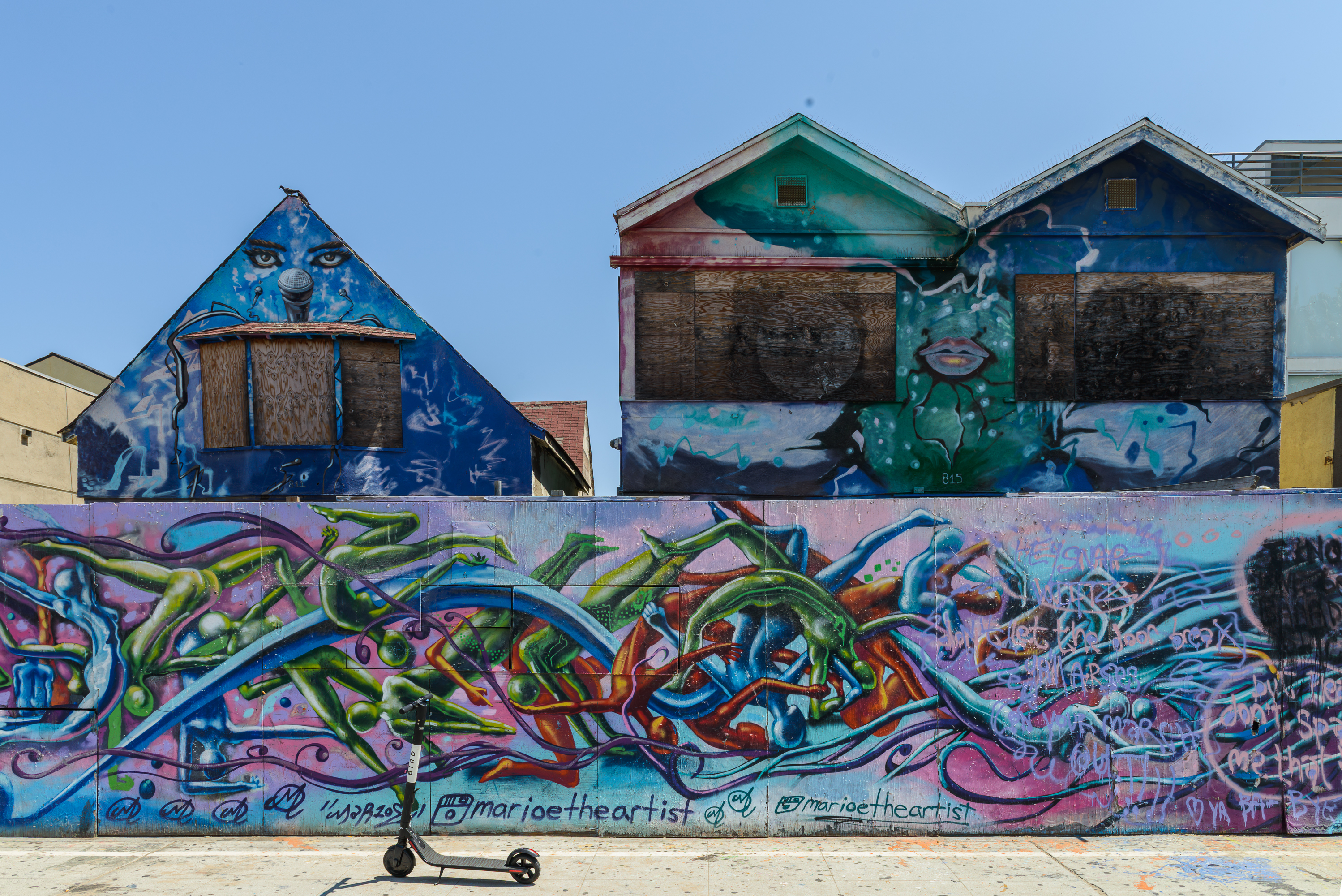 Plage de Santa Monica. Los Angeles