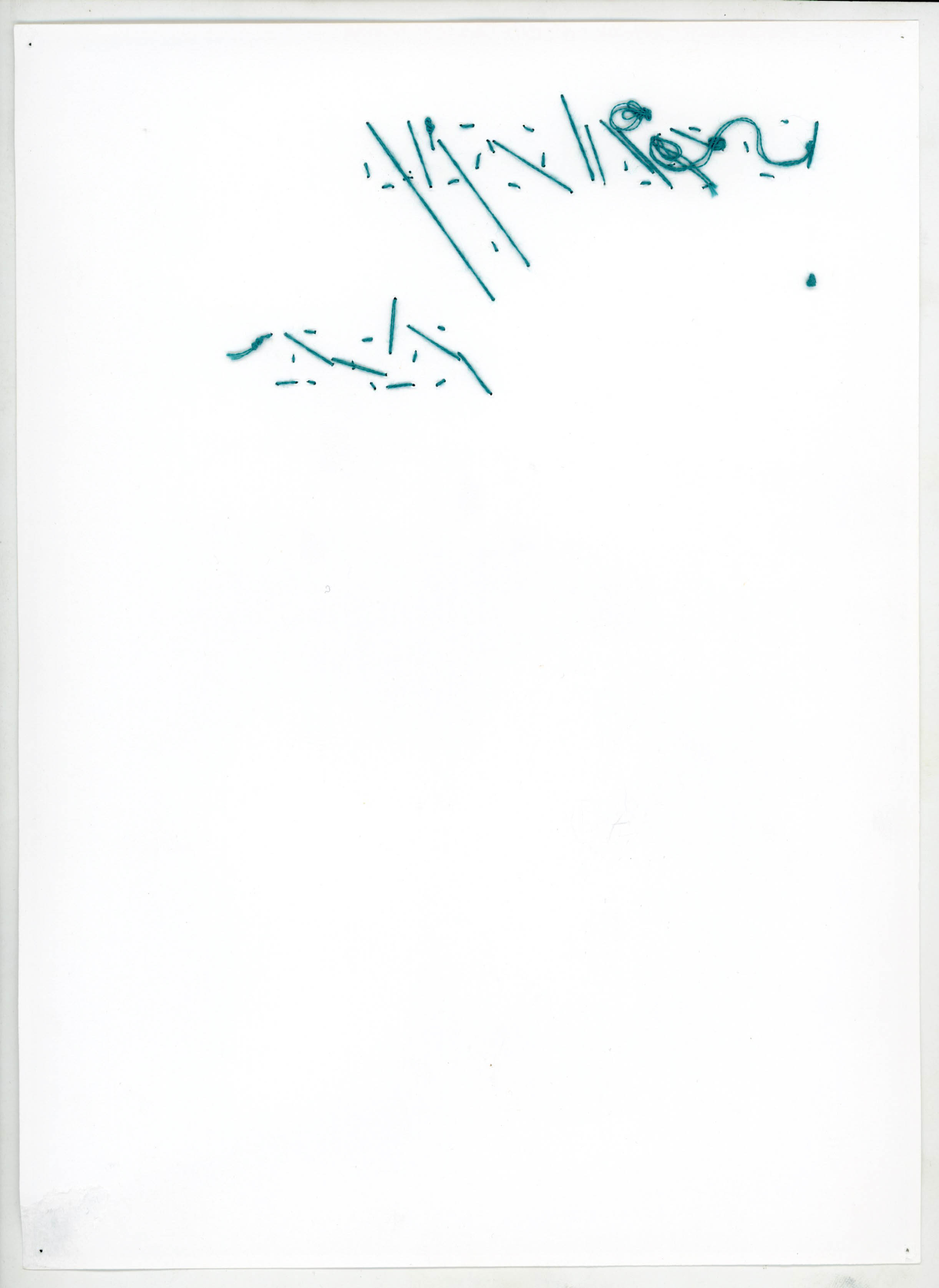 Back of the original "Missed you lots" print, 2022