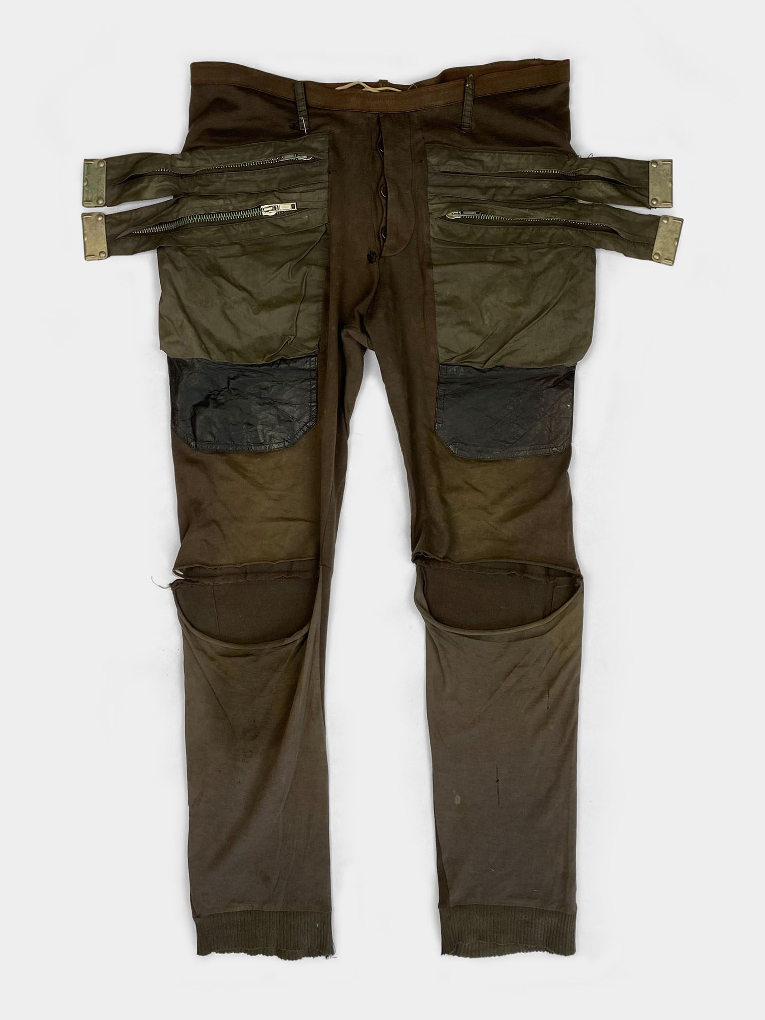 RICK OWENS Runway Cargo Pants SS2004 “Citroen” - ARCHIVED