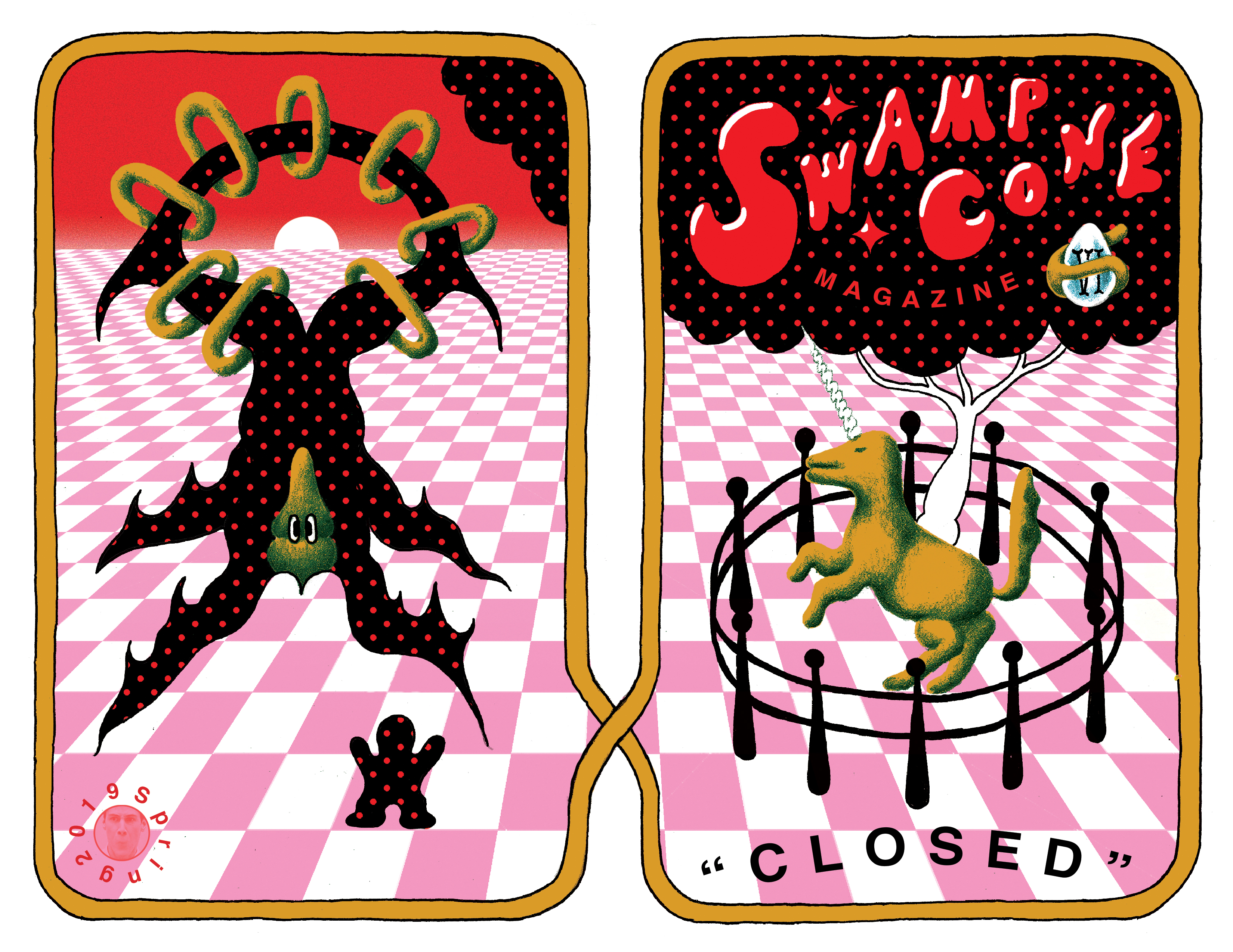 ----------- Swampcone Magazine #6 ----------- Cover - 2019