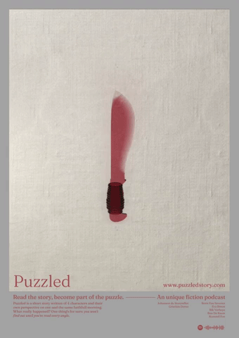 Puzzled Podcast - Digital Poster