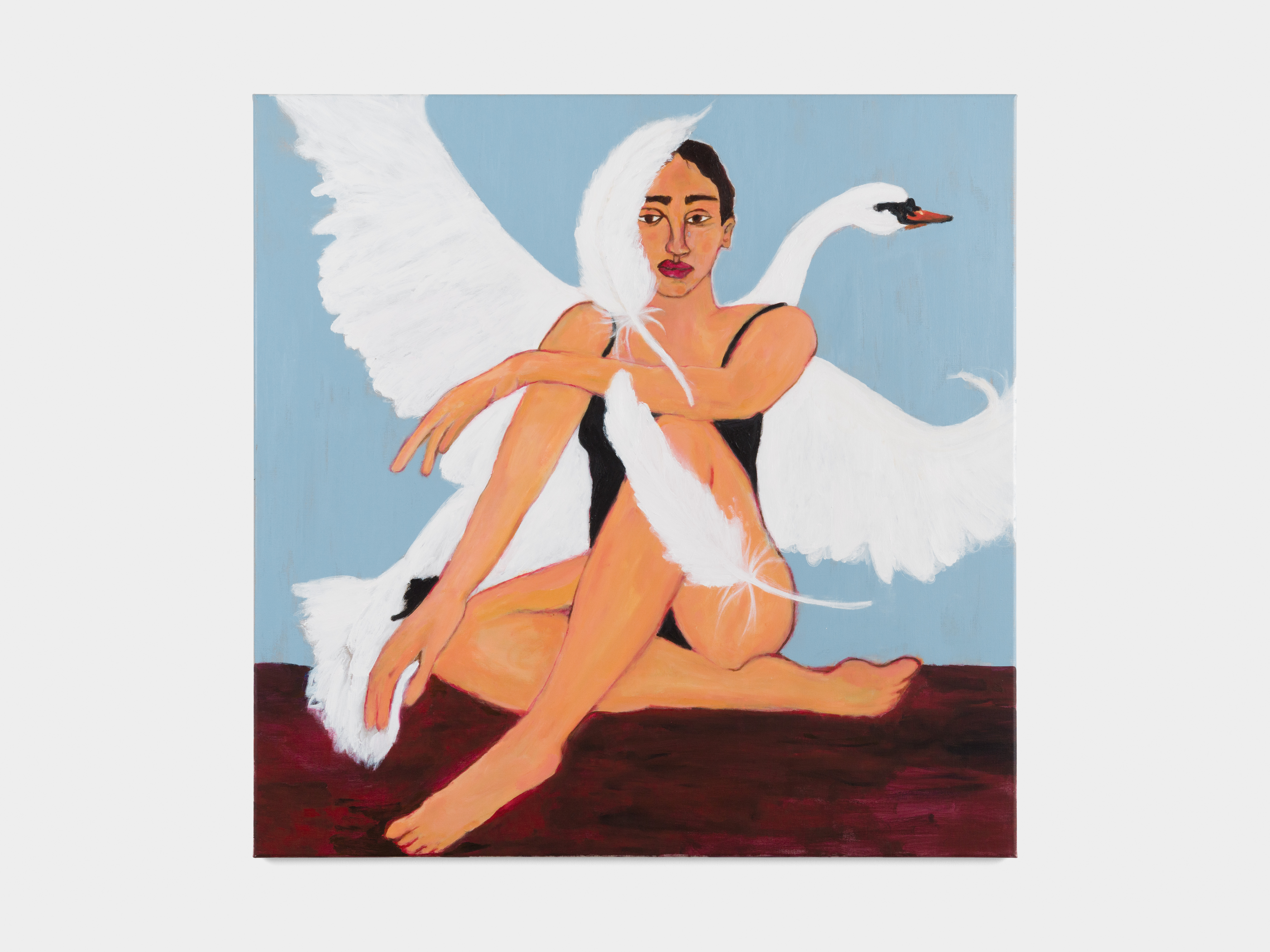 Magician’s Assistant - Acrylic on linen - 100cm by 100cm - £2850