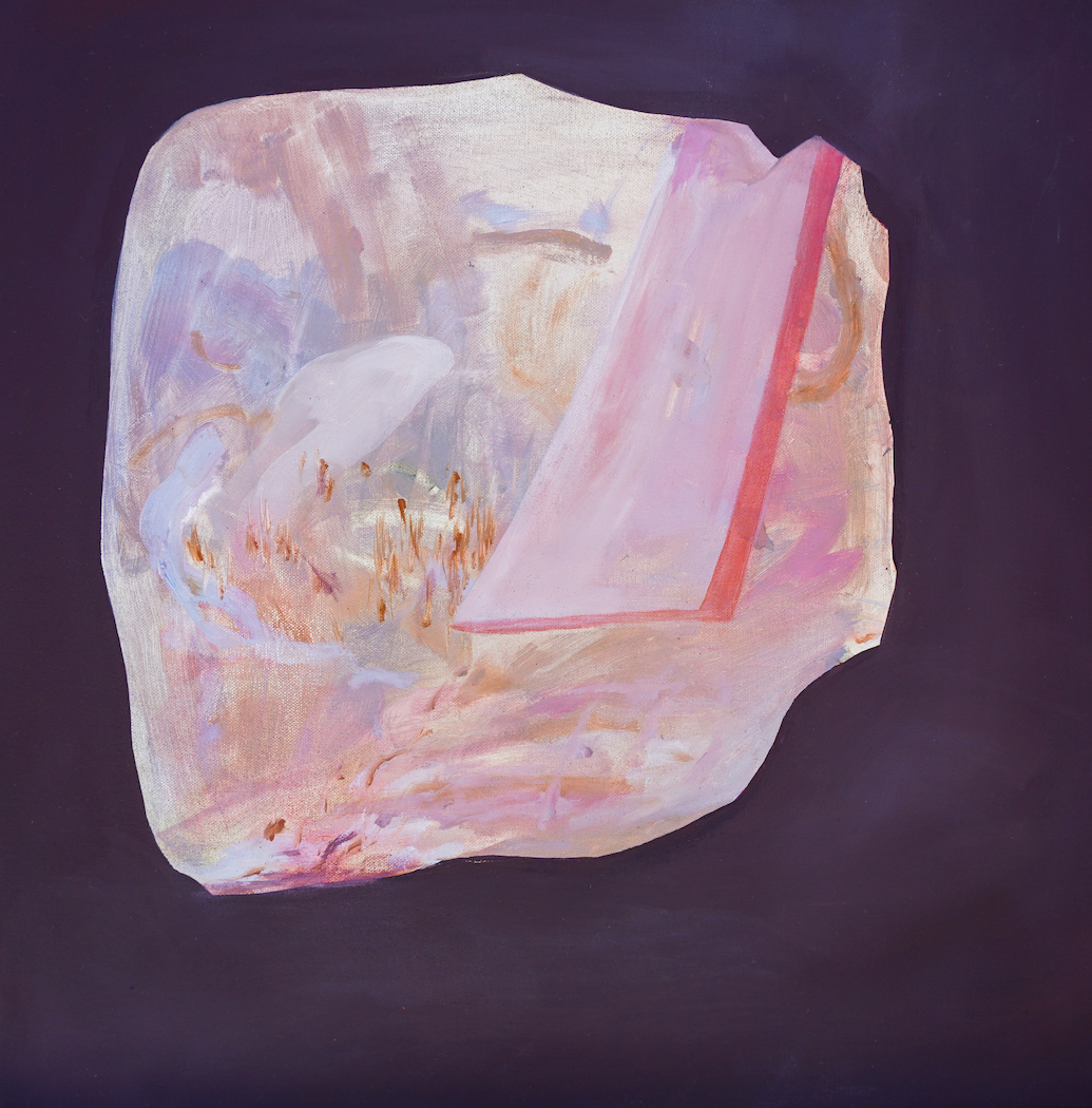 It Never Occured, Oil on Canvas, 18 x 18 in.