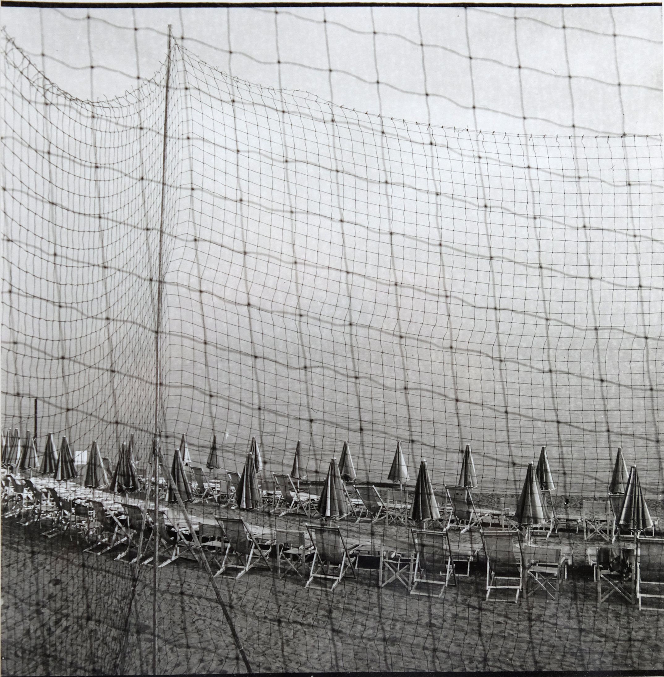 Varazze, Ligurien 2023SW-Silbergelatine 6x6 Handabzug 18 x 18 cm