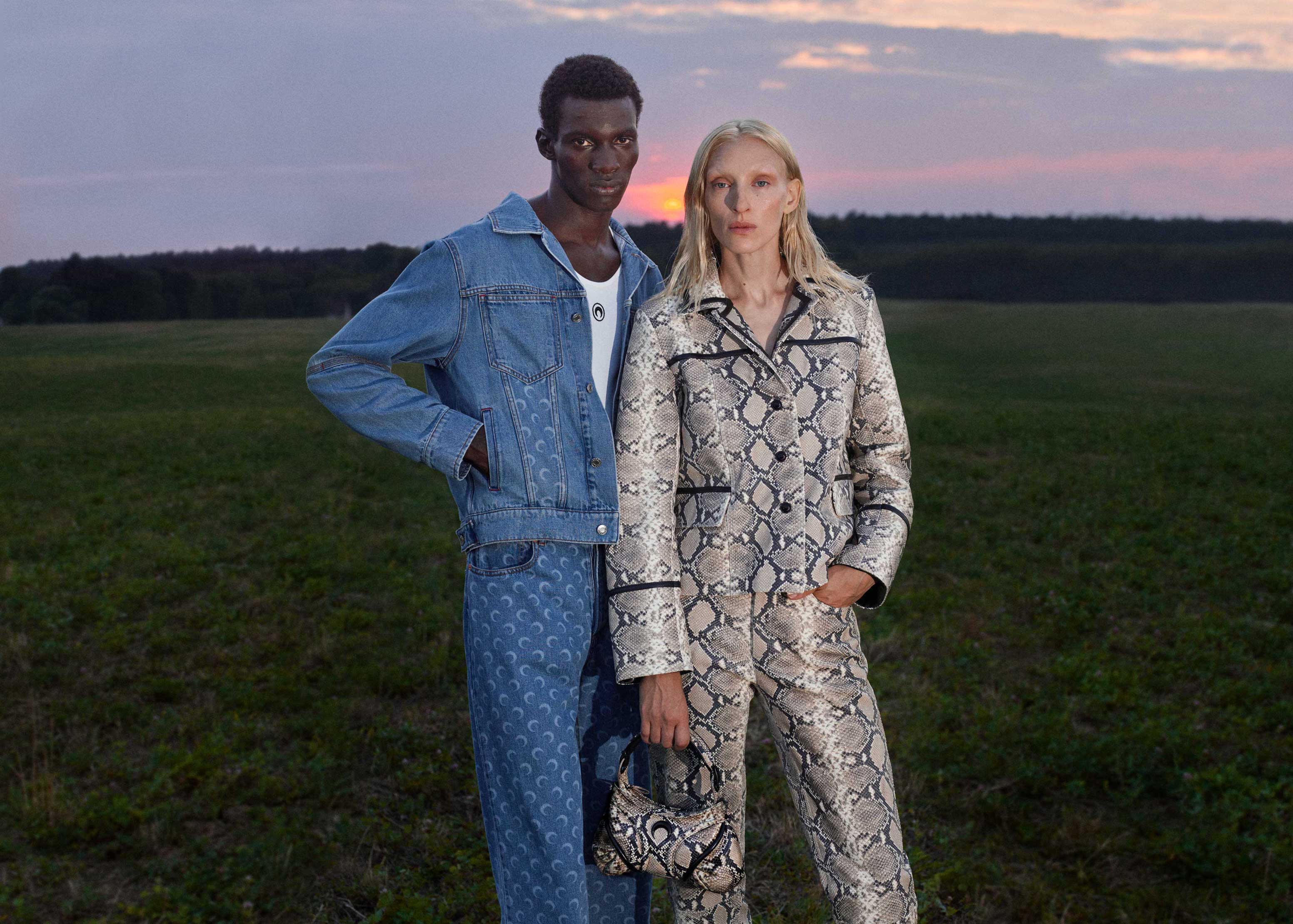 3/13Creative direction, Marine Serre x Zalando, FW24Photography: Roman Goebel