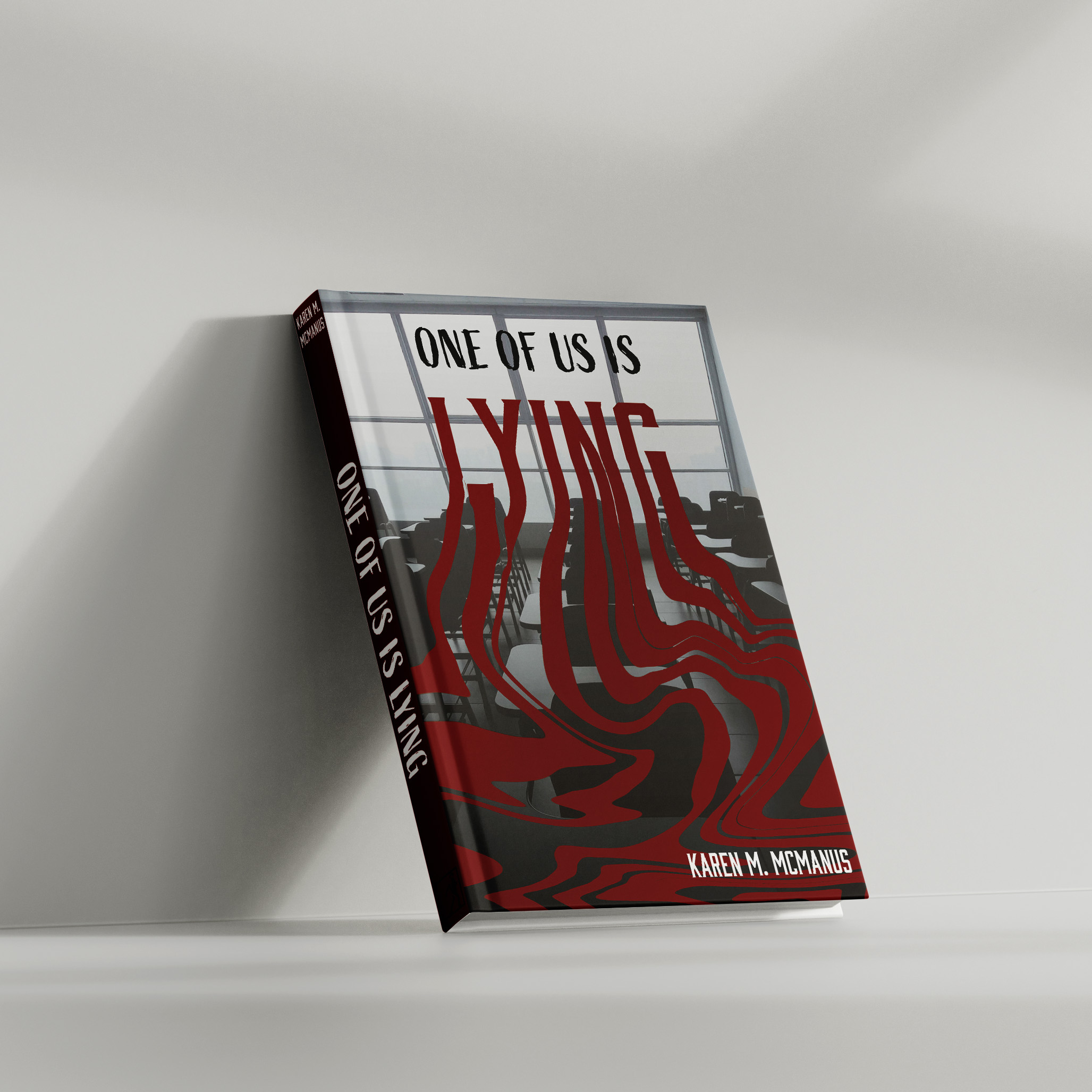 Book Cover Redesign - One of Us is Lying